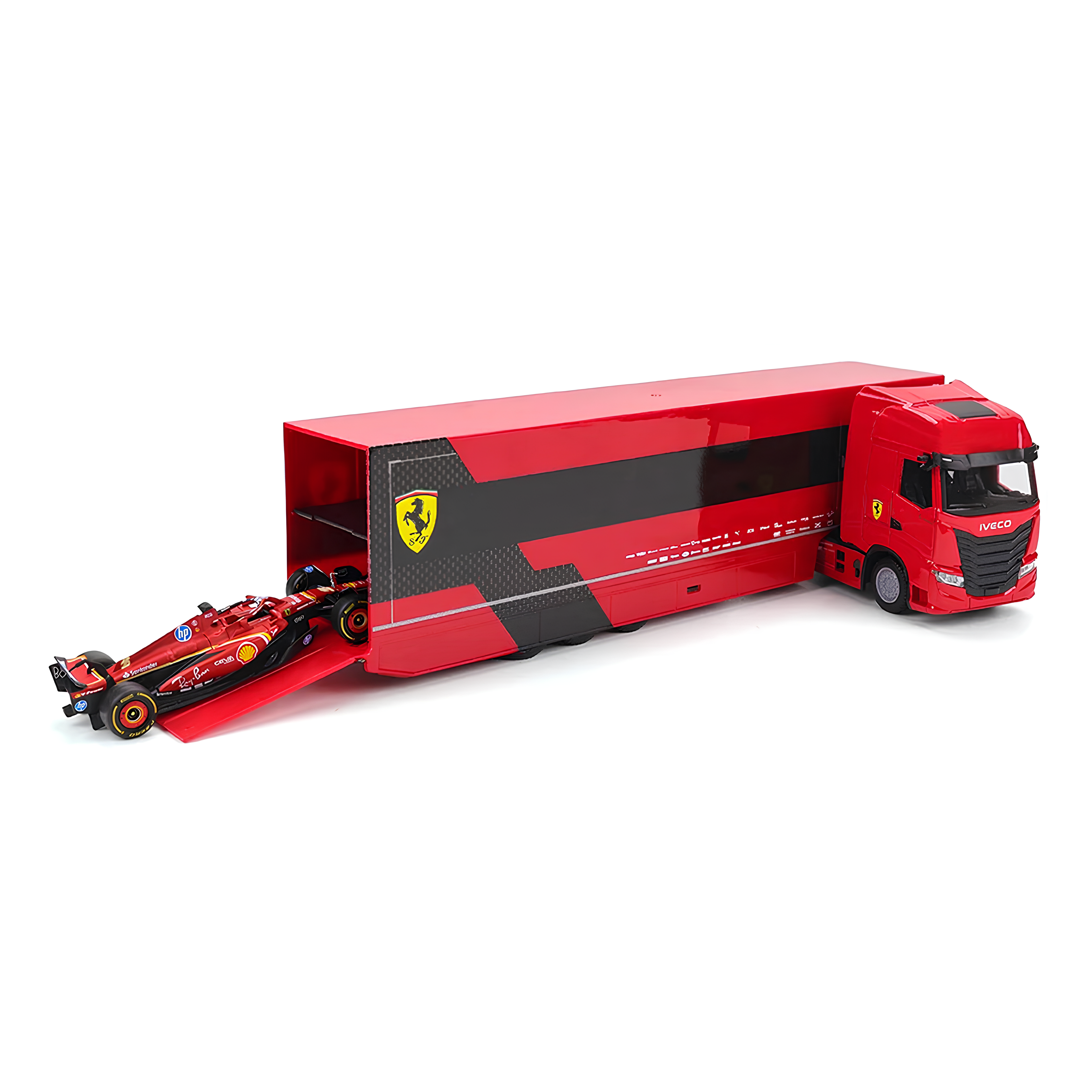 (2024) F1 Die-cast Hauler + SF-24 #16 Charles Leclerc 1:43