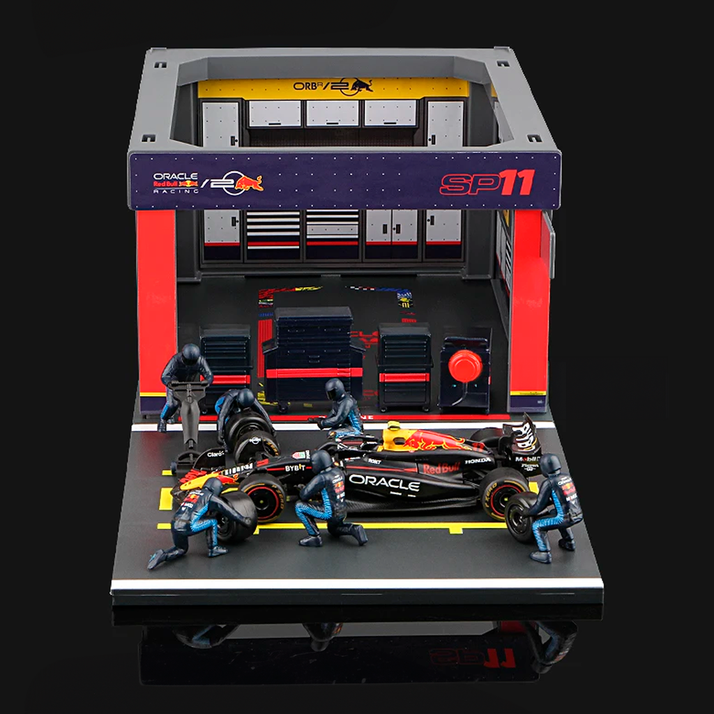(2024) F1 Die-cast Boxes Pit Pass Escala 1:43