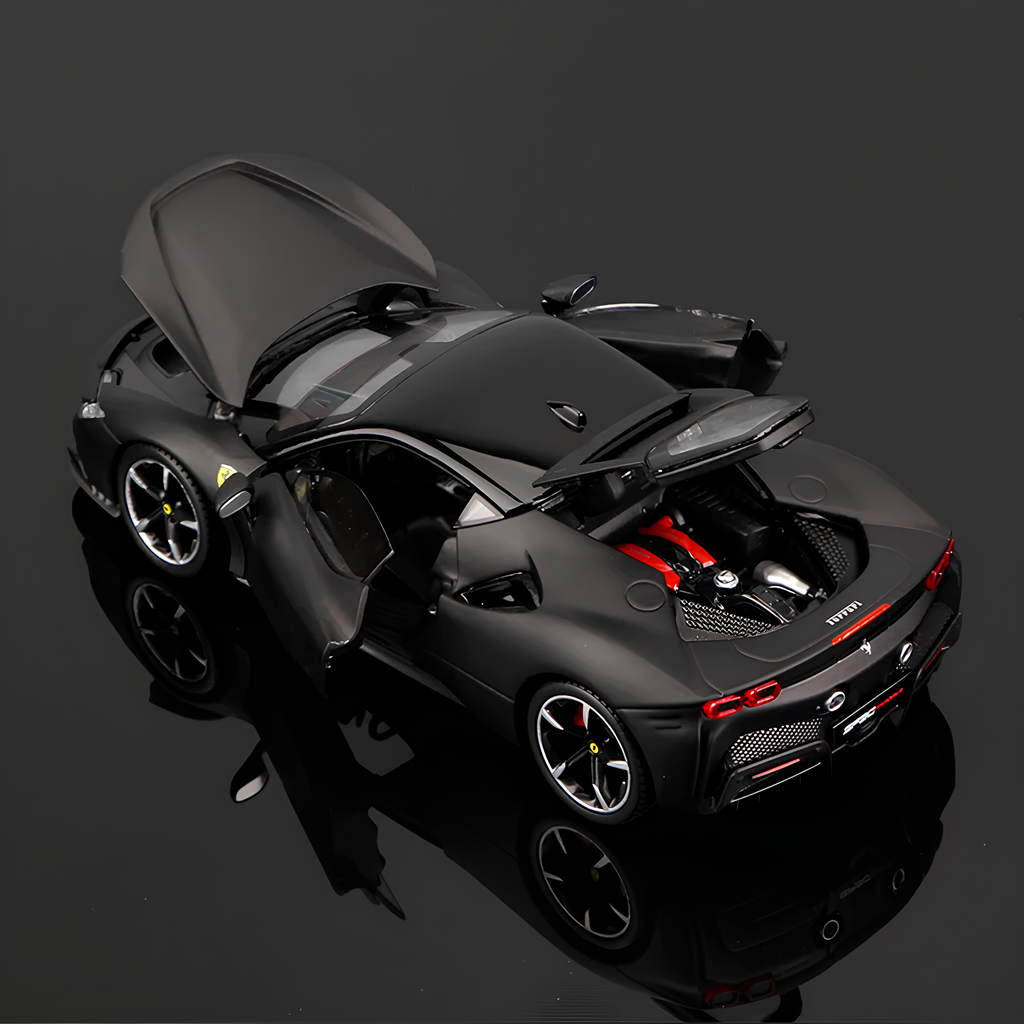 Miniatura Ferrari SF90 Stradale em Metal 1:24