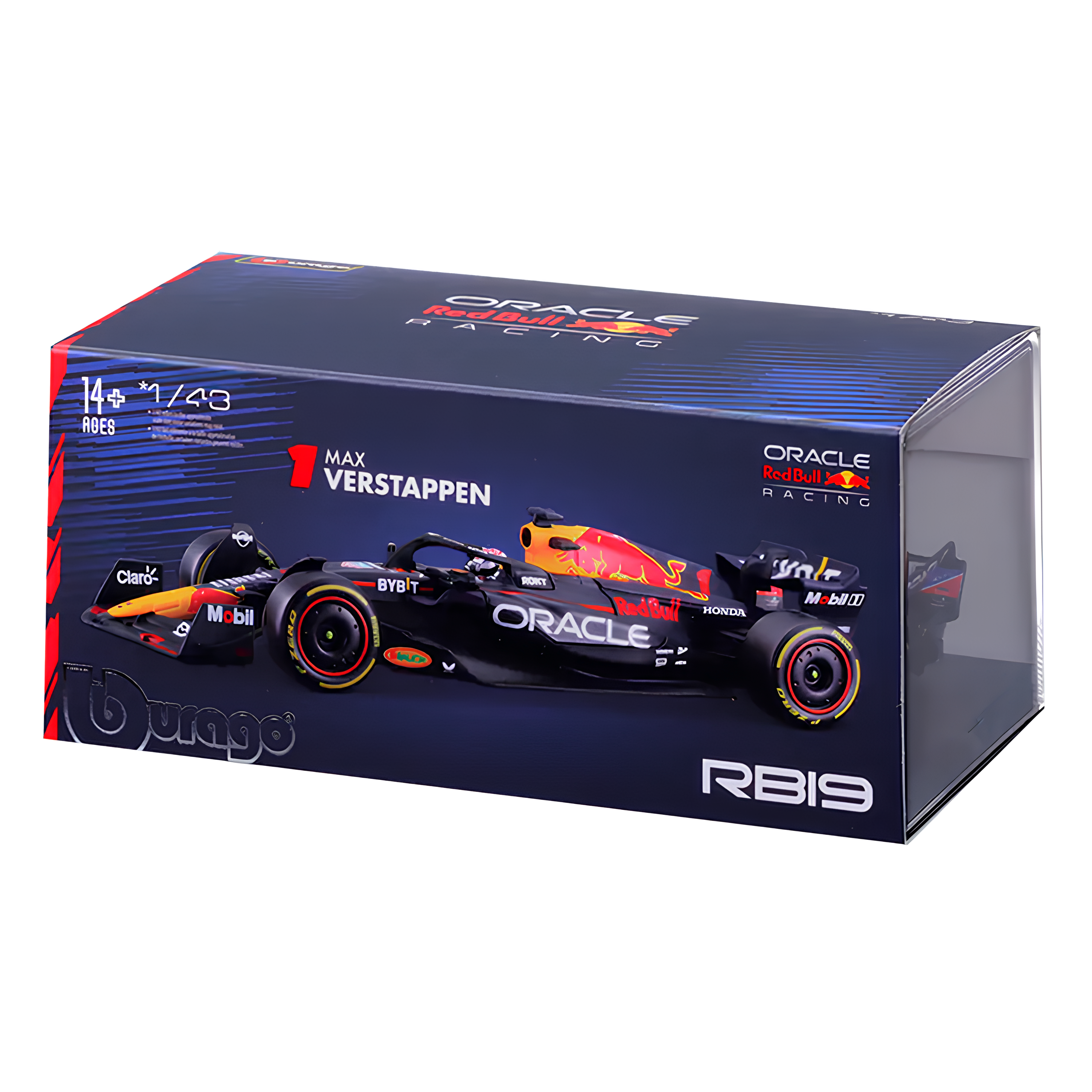 LANÇAMENTO (2023) F1 Miniatura Red Bull Racing RB19 #1 Max Verstappen 1:43