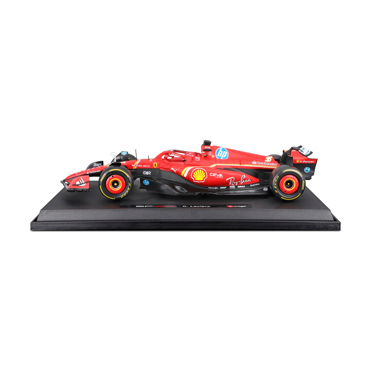 (2024) Die-cast Fórmula 1 Ferrari SF-24 1:18