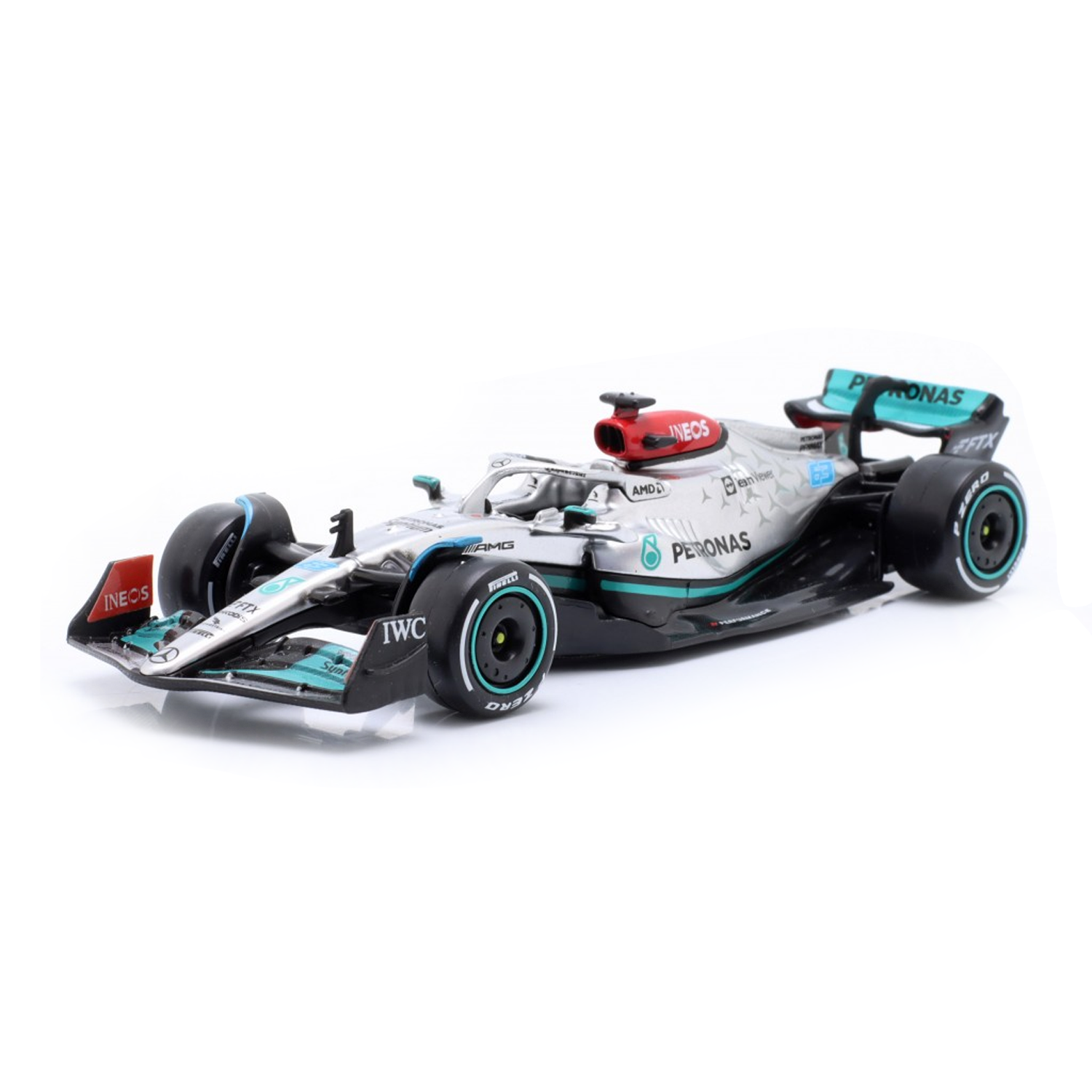 (2022) F1 Die-cast Mercedes-AMG W13 #63 George Russell 1:43