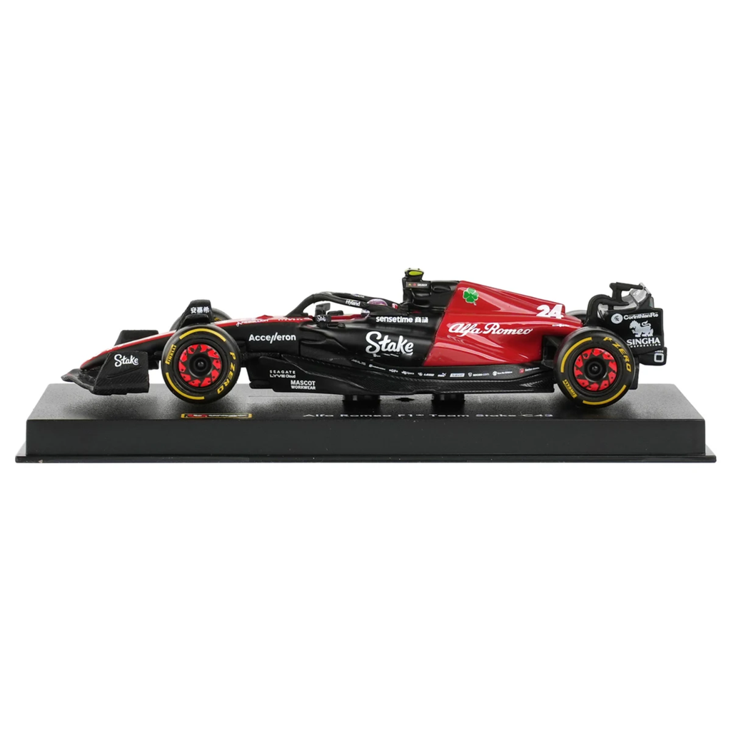 (2023) F1 Die-cast Alfa Romeo C43 #24 Guanyu Zhou 1:43