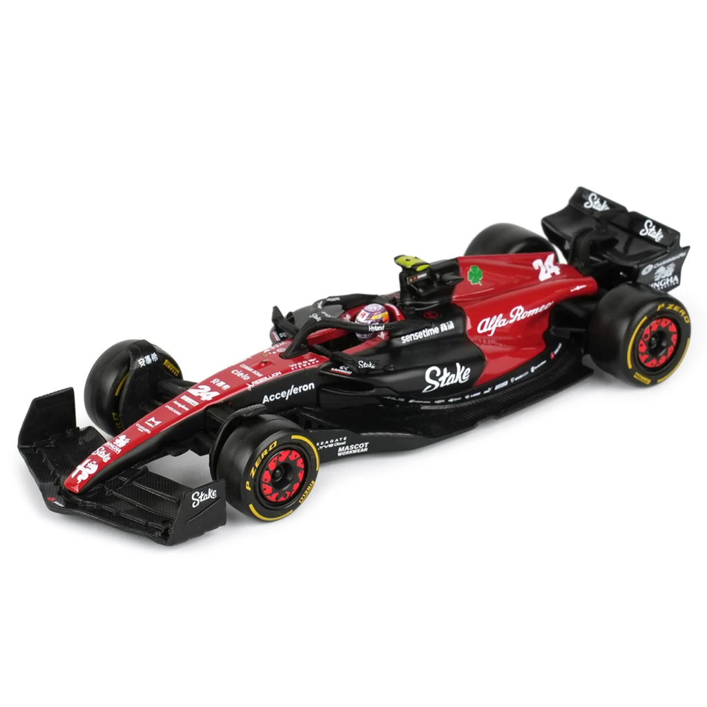 (2023) F1 Die-cast Alfa Romeo C43 #24 Guanyu Zhou 1:43