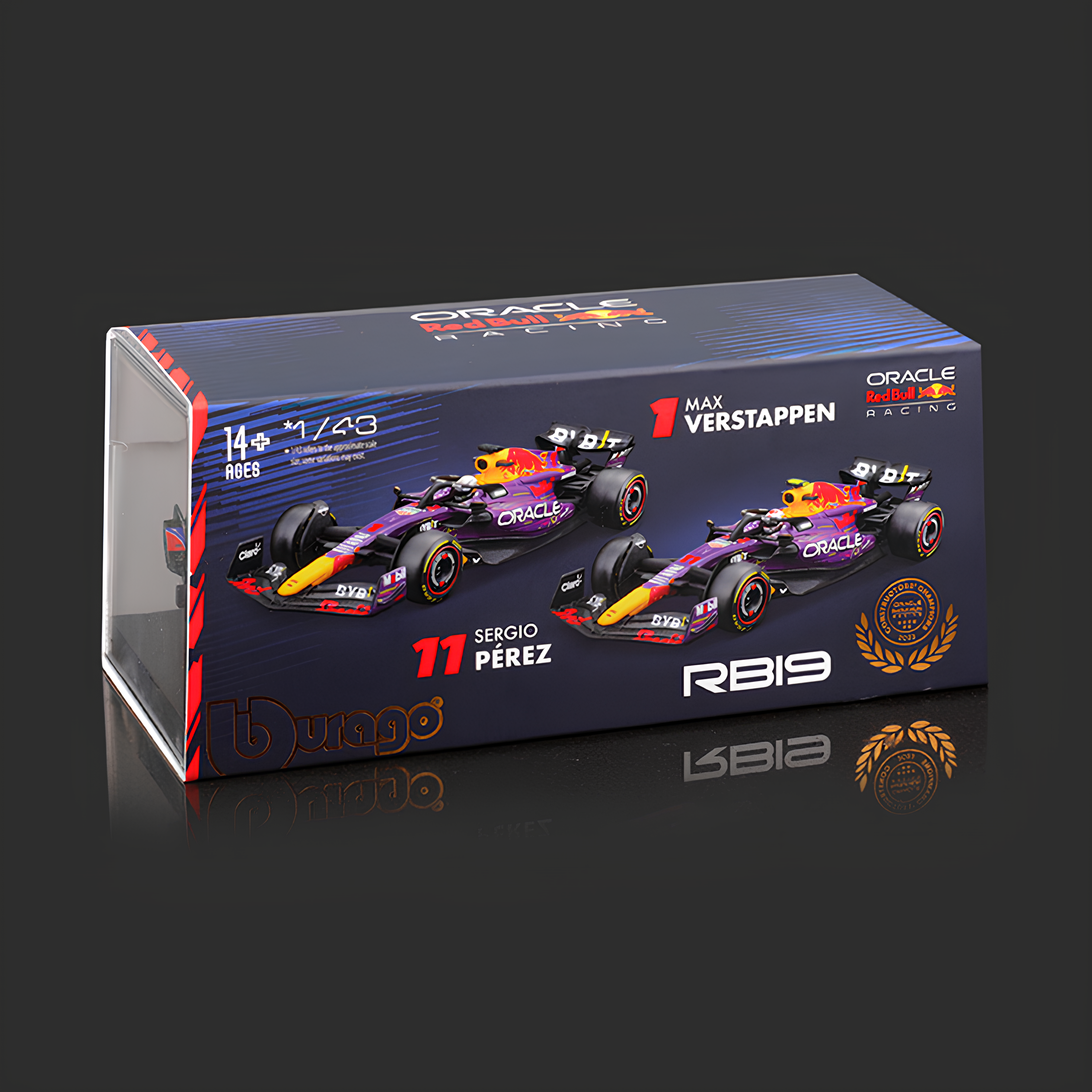 (2023) F1 Die-cast Red Bull RB19 GP Las Vegas 1:43