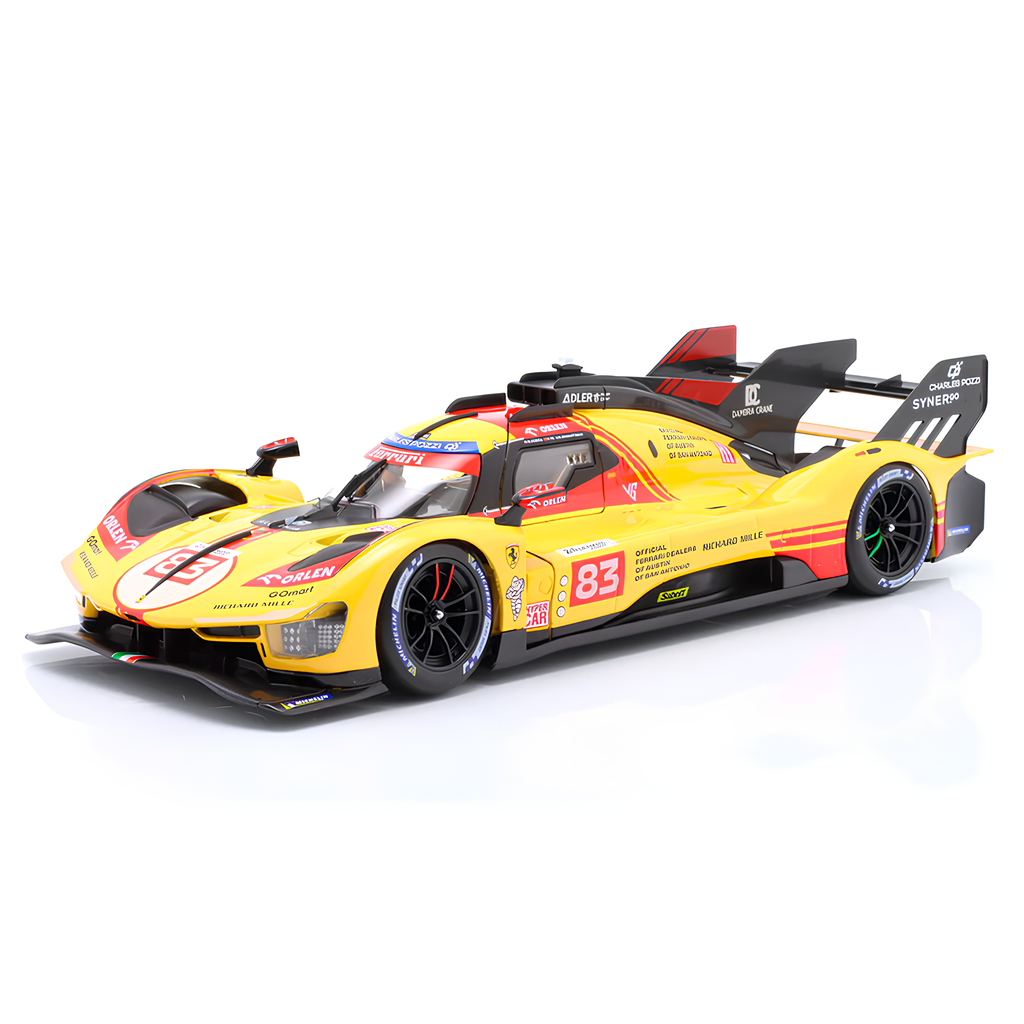 (2024) 24h Le Mans Die-cast Ferrari AF Corse #83 499P 1:18