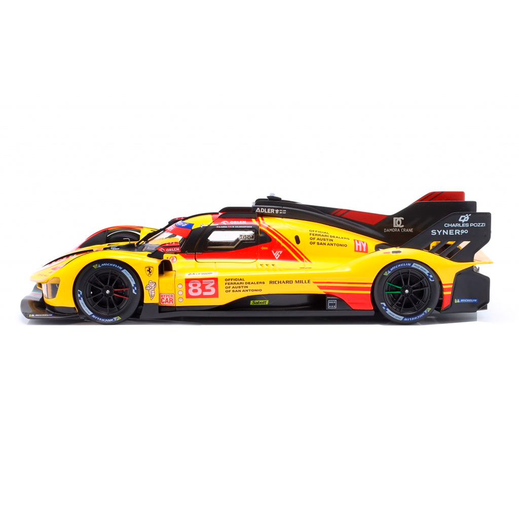 (2024) 24h Le Mans Die-cast Ferrari AF Corse #83 499P 1:18
