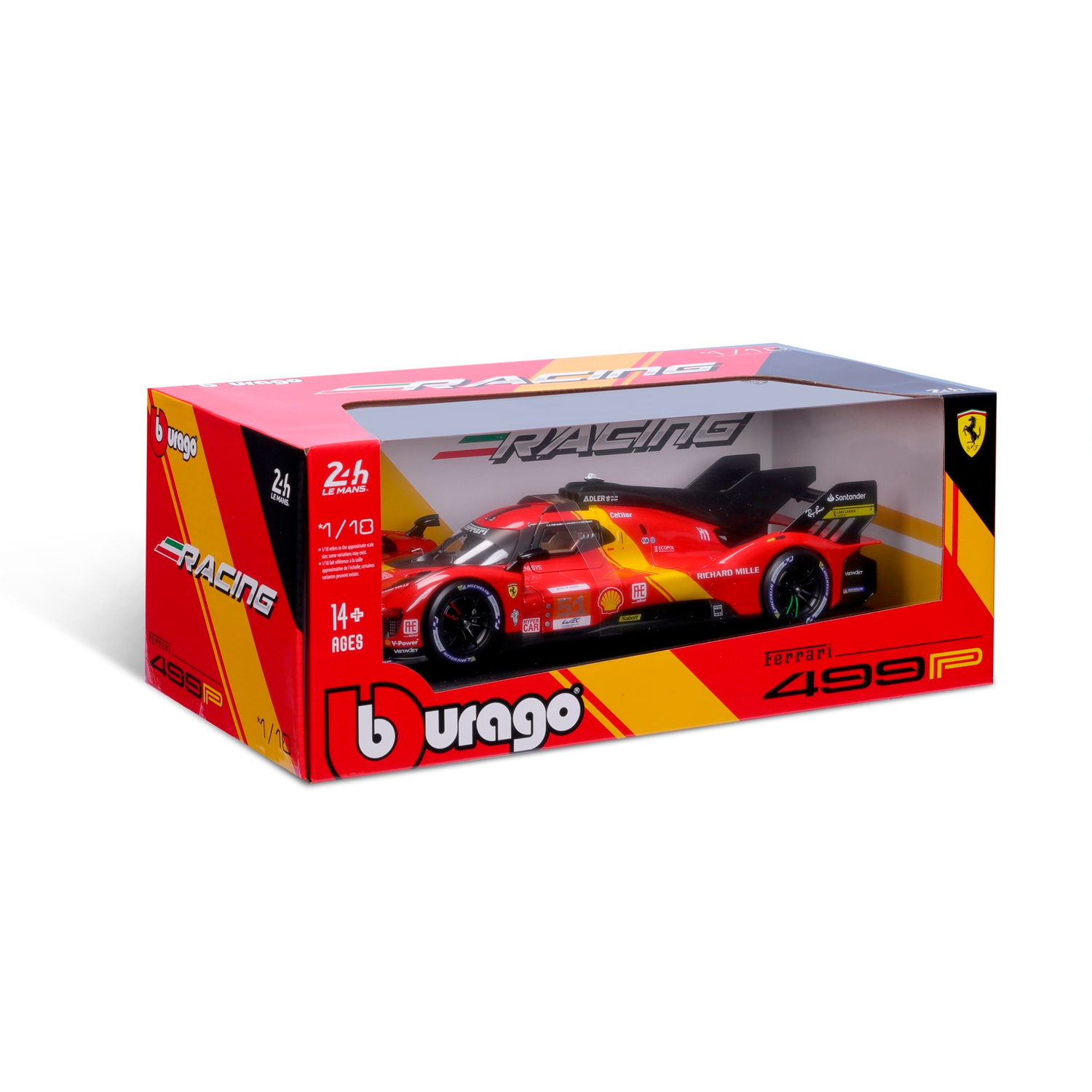 (2023) 24h Le Mans Die-cast Ferrari 499P 1:24 / 1:18