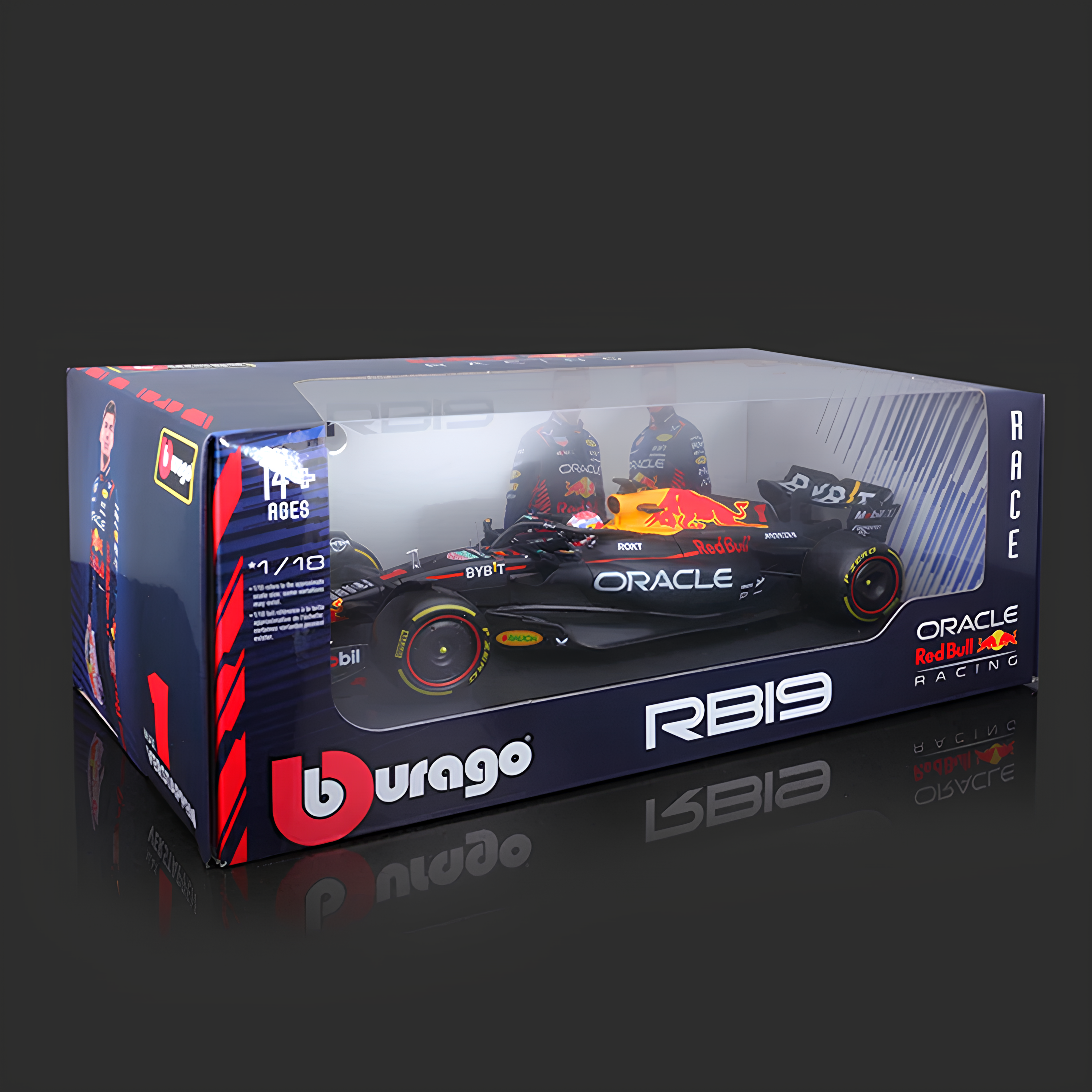 (2023) F1 Die-cast Red Bull Racing RB19 #1 Max Verstappen 1:18