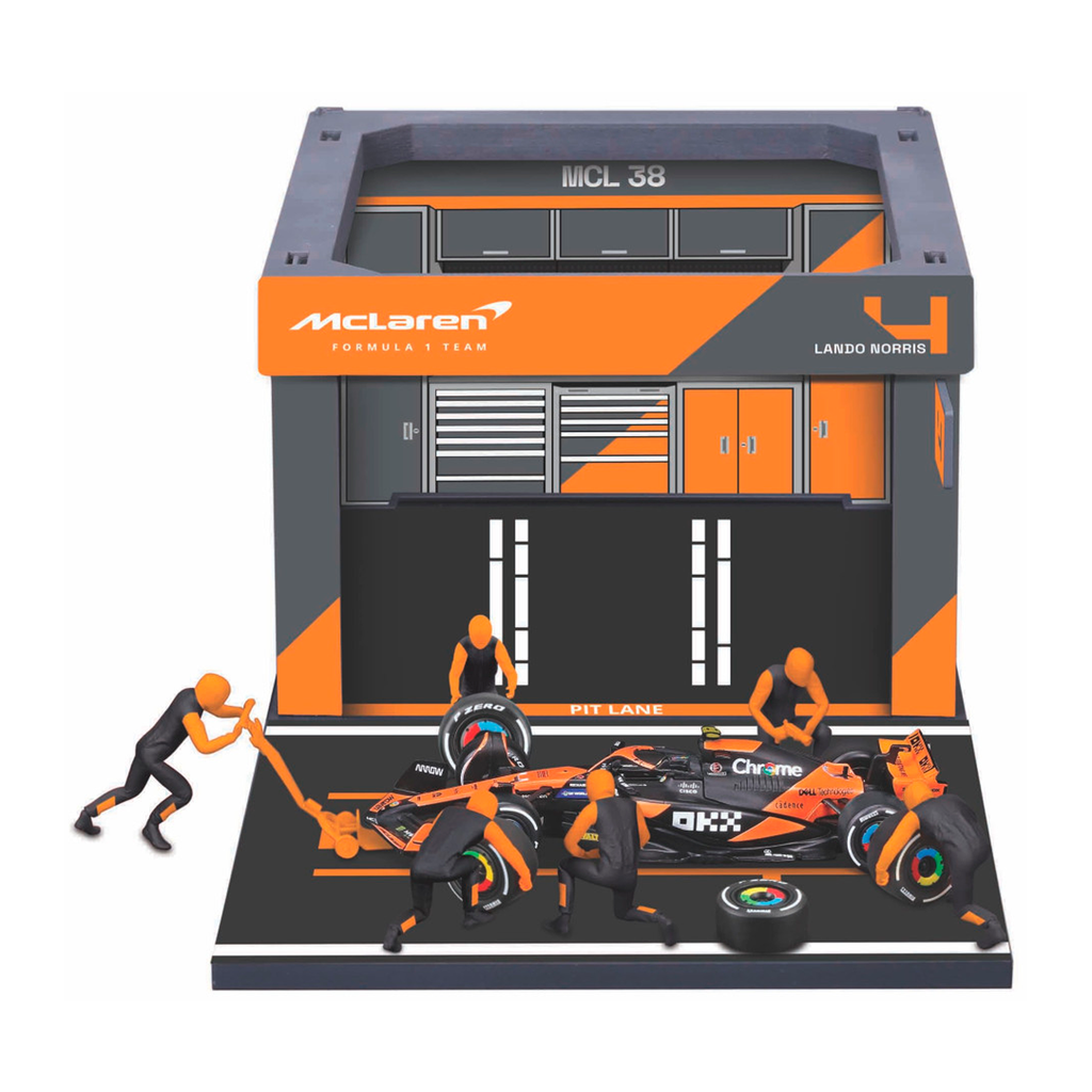 (2024) F1 Die-cast Boxes Pit Pass Escala 1:43