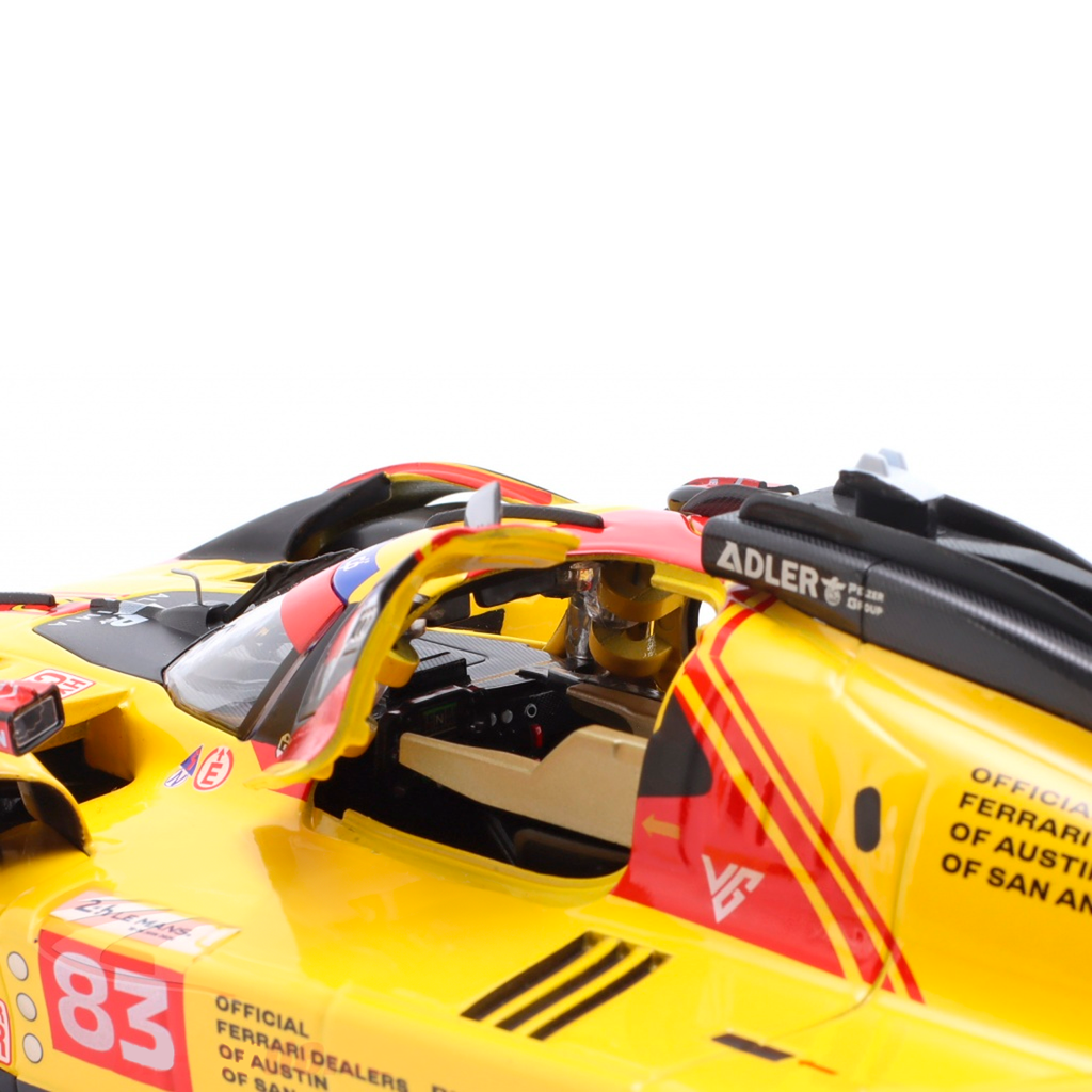 (2024) 24h Le Mans Die-cast Ferrari AF Corse #83 499P 1:18