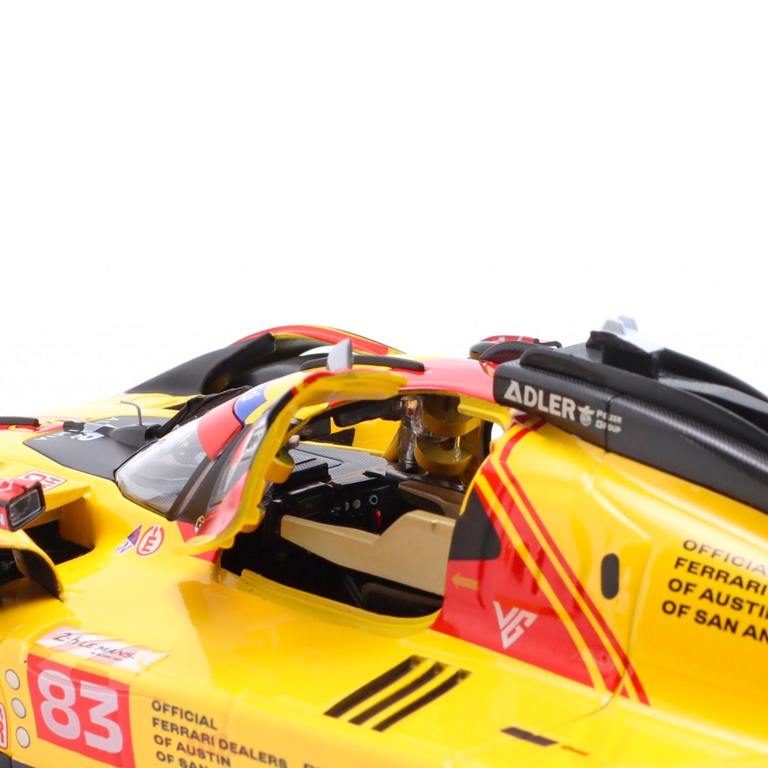 (2024) 24h Le Mans Die-cast Ferrari AF Corse #83 499P 1:18