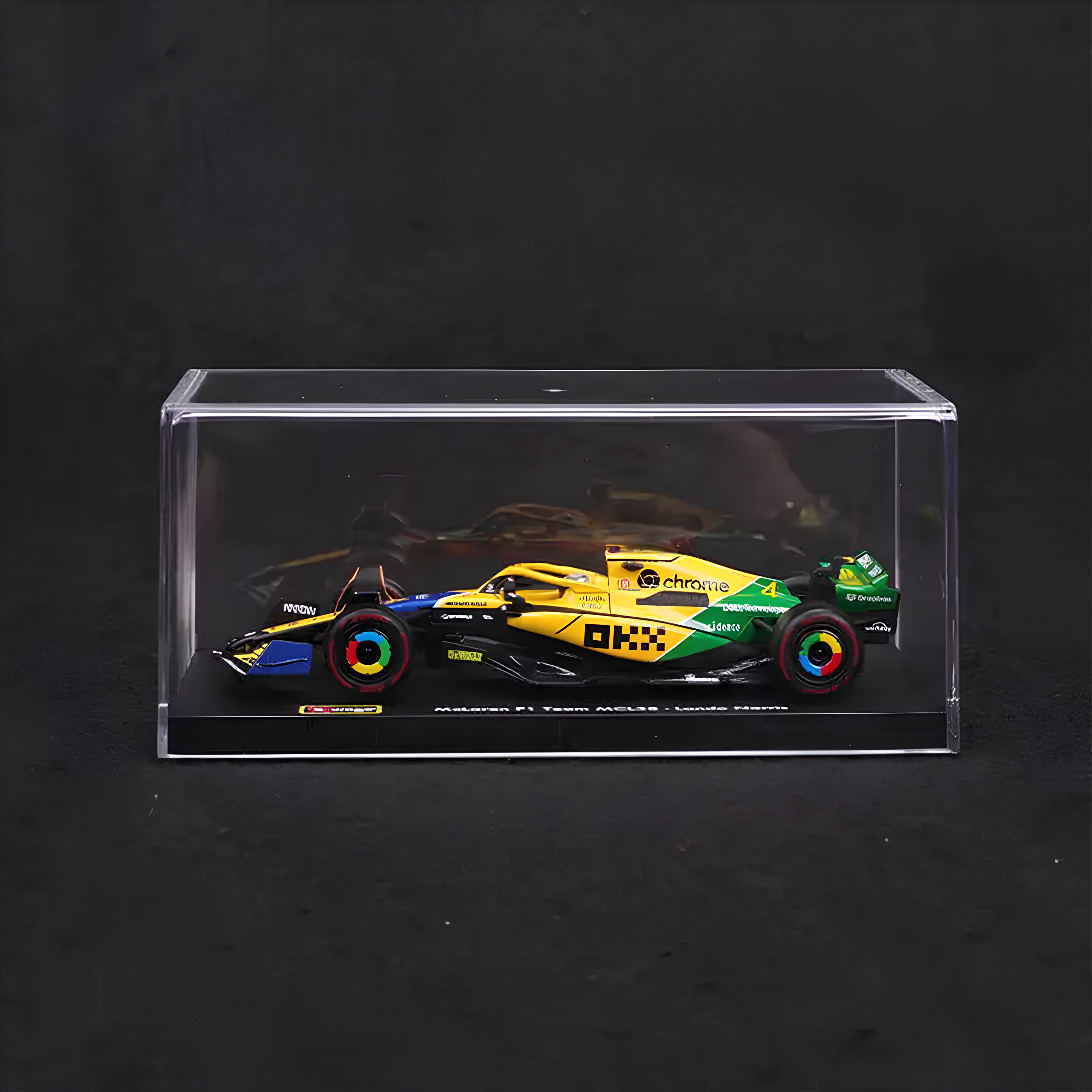(2024) F1 Die-cast McLaren MCL38 Senna Mônaco 1:43