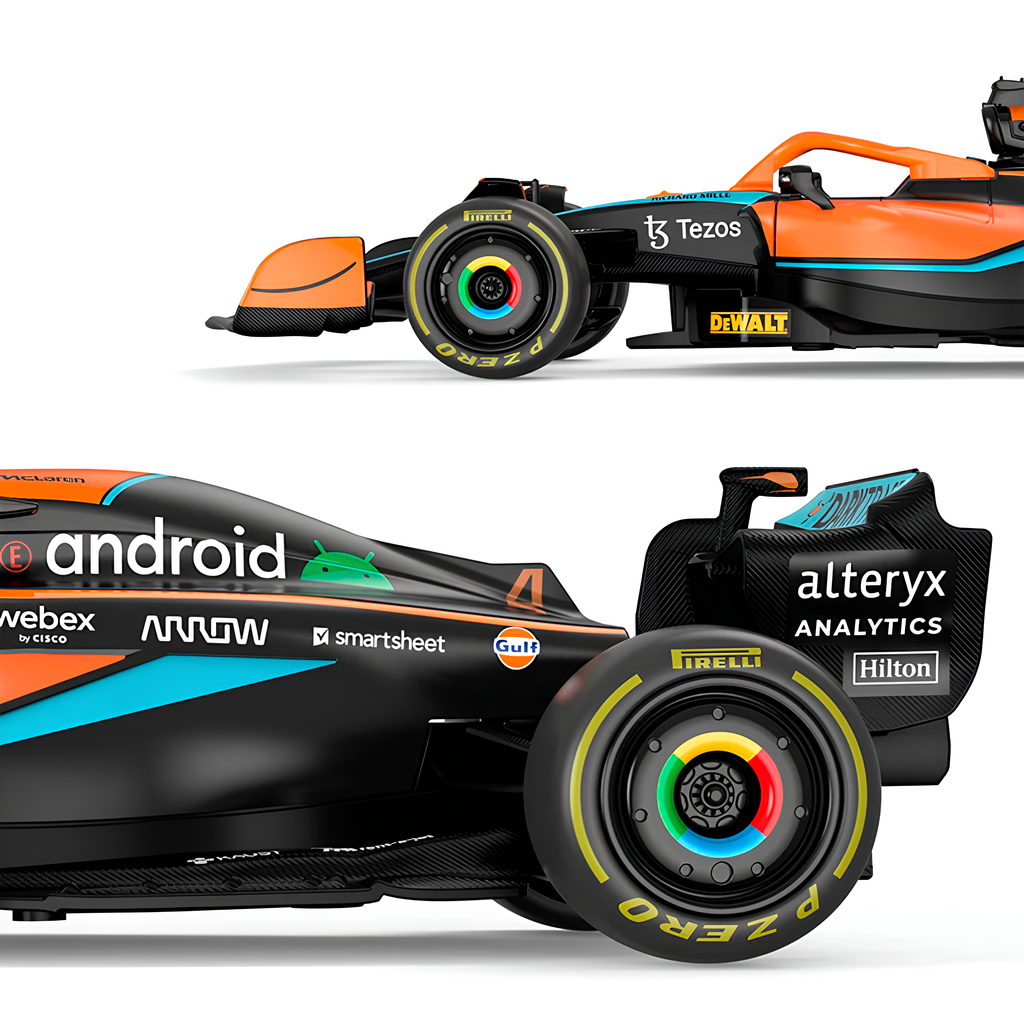 Miniatura Fórmula 1 McLaren MCL36 #4 Lando Norris 1:24