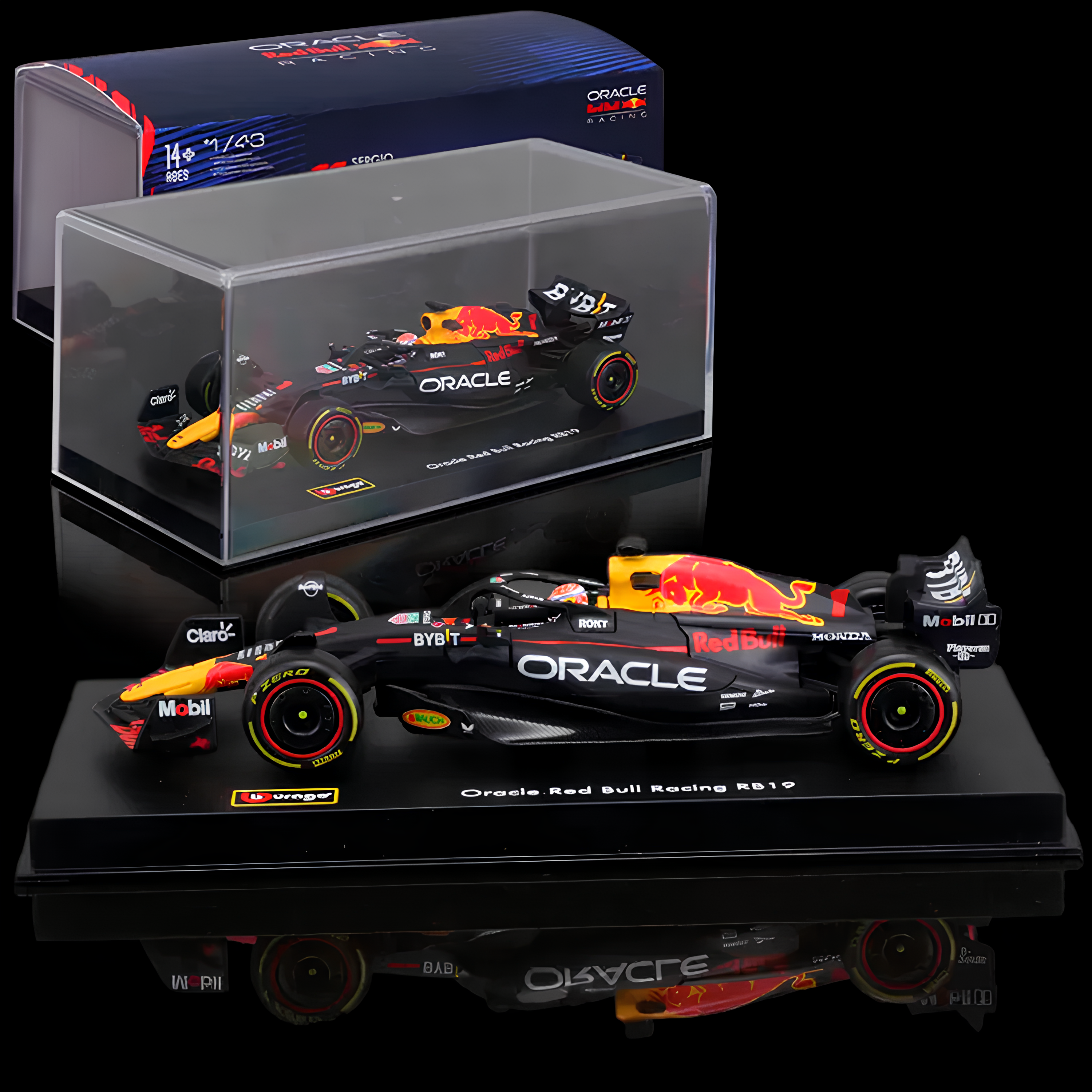 LANÇAMENTO (2023) F1 Miniatura Red Bull Racing RB19 #1 Max Verstappen 1:43