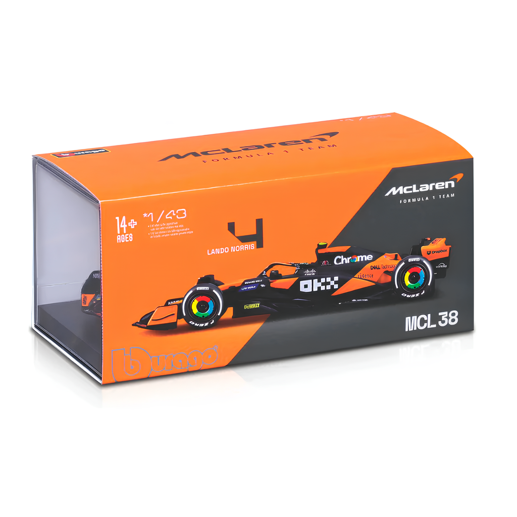 (2024) F1 Die-cast McLaren MCL38 1:43