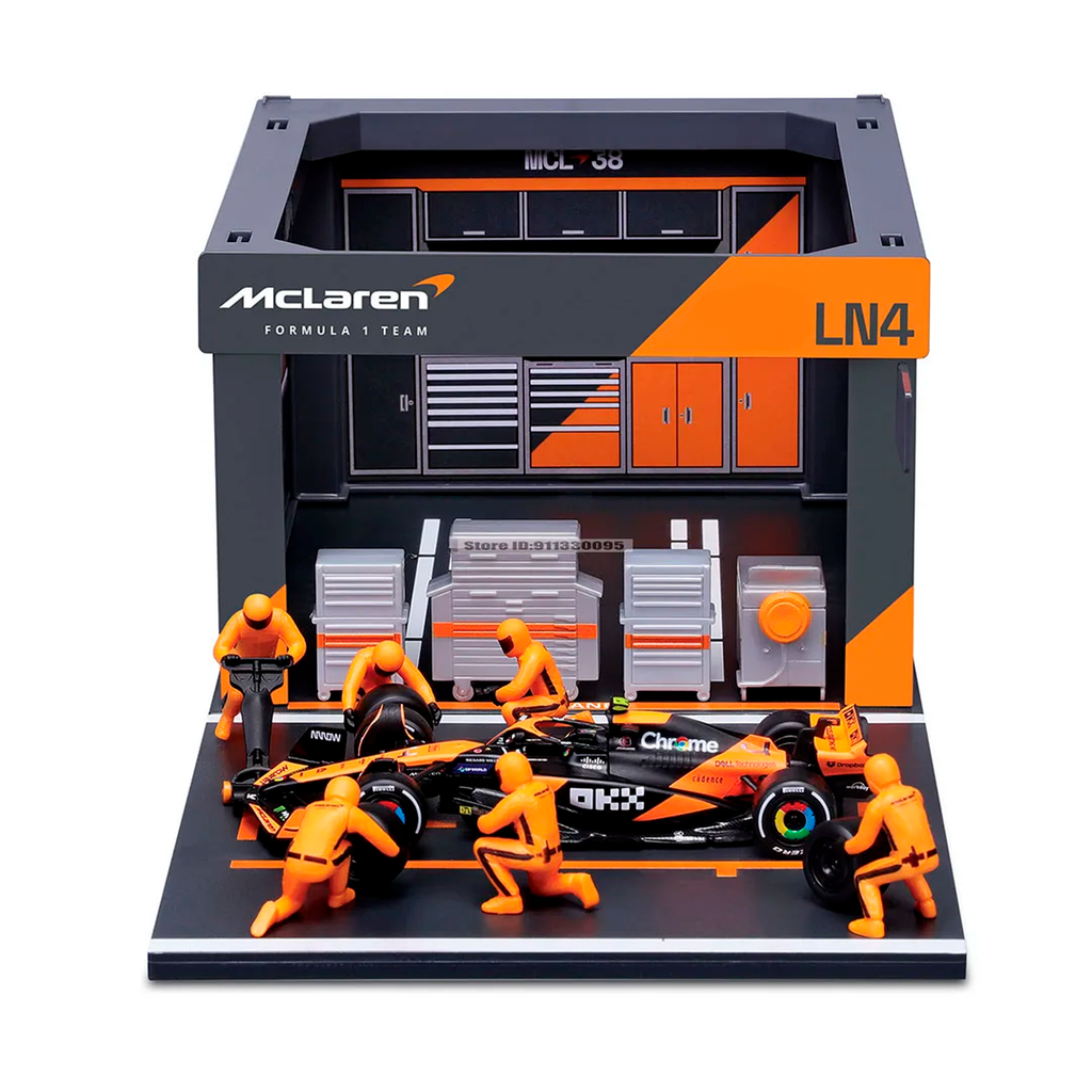 (2024) F1 Die-cast Boxes Pit Pass Escala 1:43