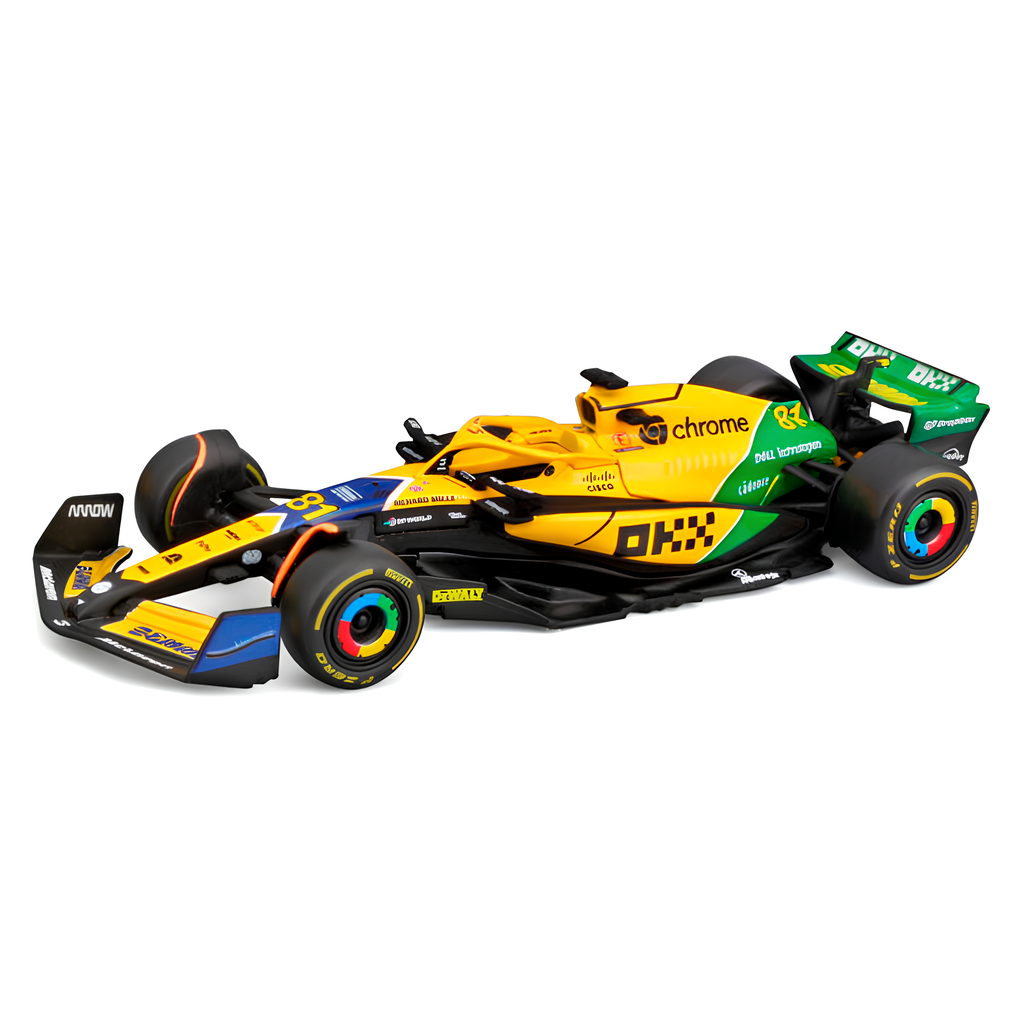(2024) F1 Die-cast McLaren MCL38 Senna Mônaco #81 Oscar Piastri 1:43