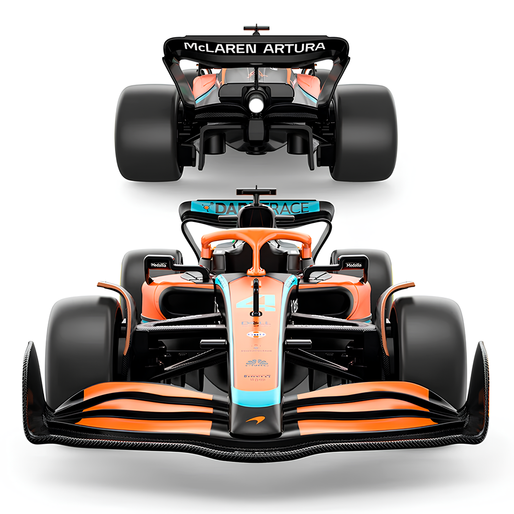 Miniatura Fórmula 1 McLaren MCL36 #4 Lando Norris 1:24
