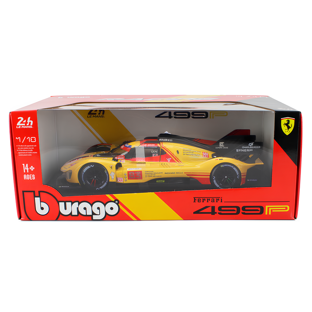 (2024) 24h Le Mans Die-cast Ferrari AF Corse #83 499P 1:18