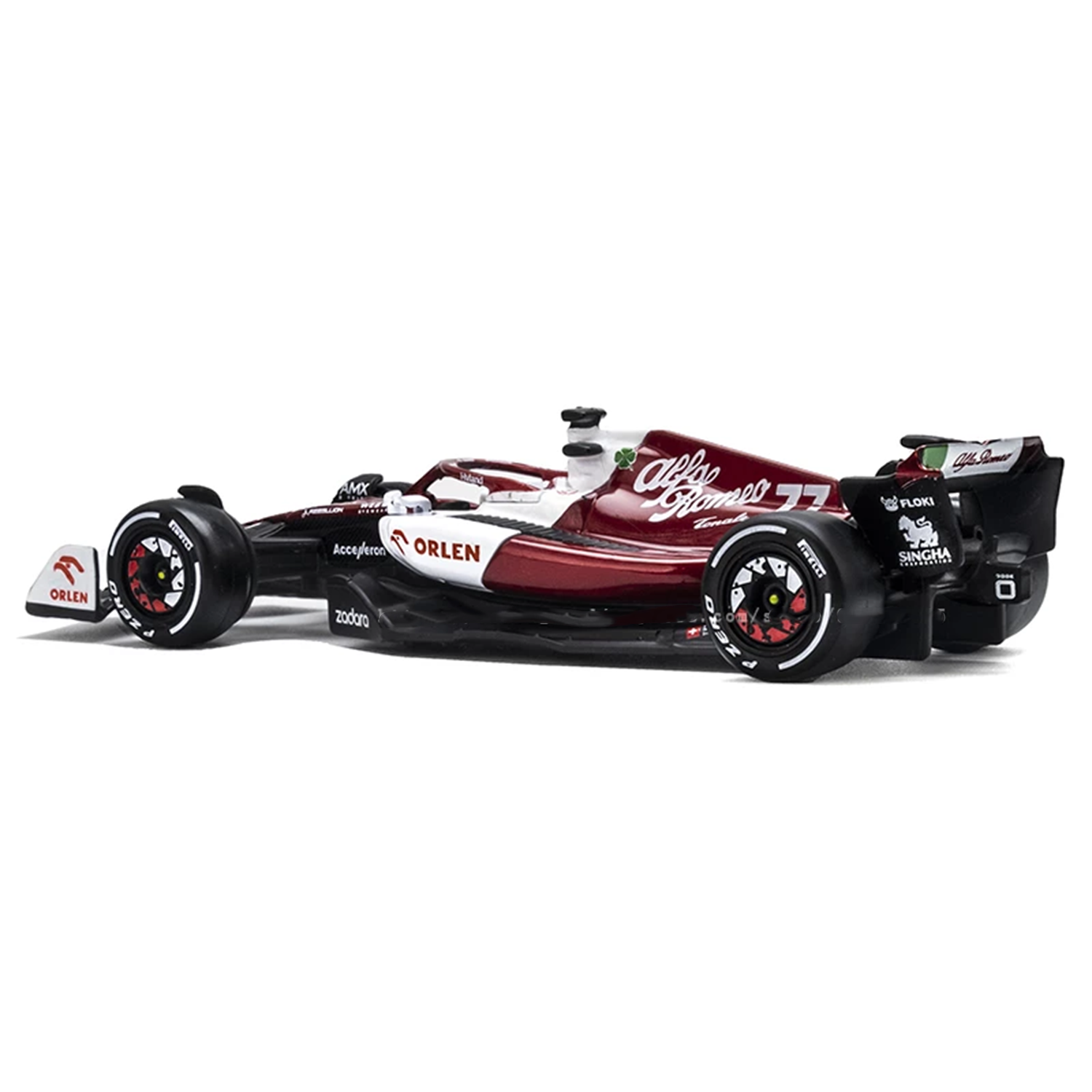 (2022) F1 Miniatura Alfa Romeo C42 #24 Guanyu Zhou