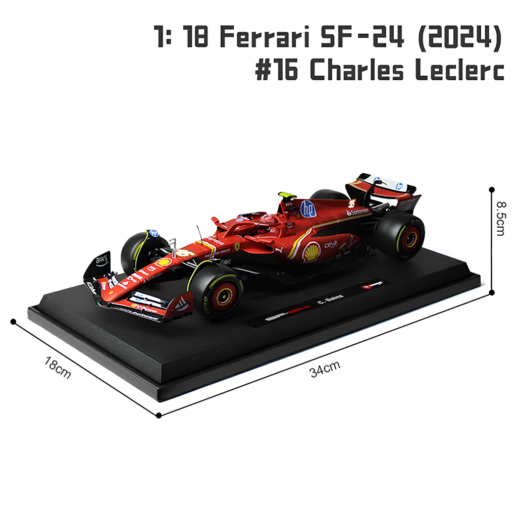 (2024) Die-cast Fórmula 1 Ferrari SF-24 1:18