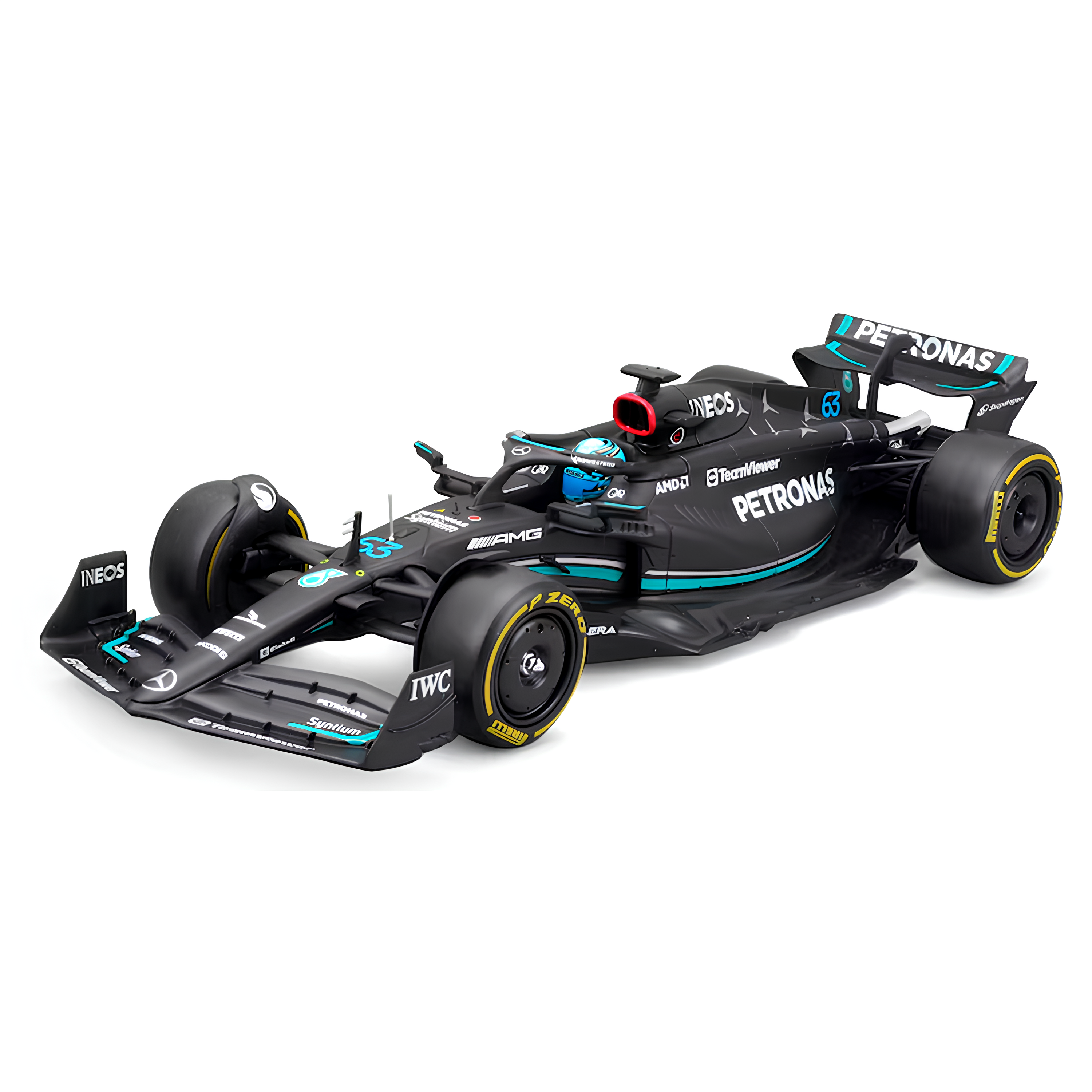 (2023) F1 Die-cast Mercedes-AMG W14 #63 George Russell 1:43