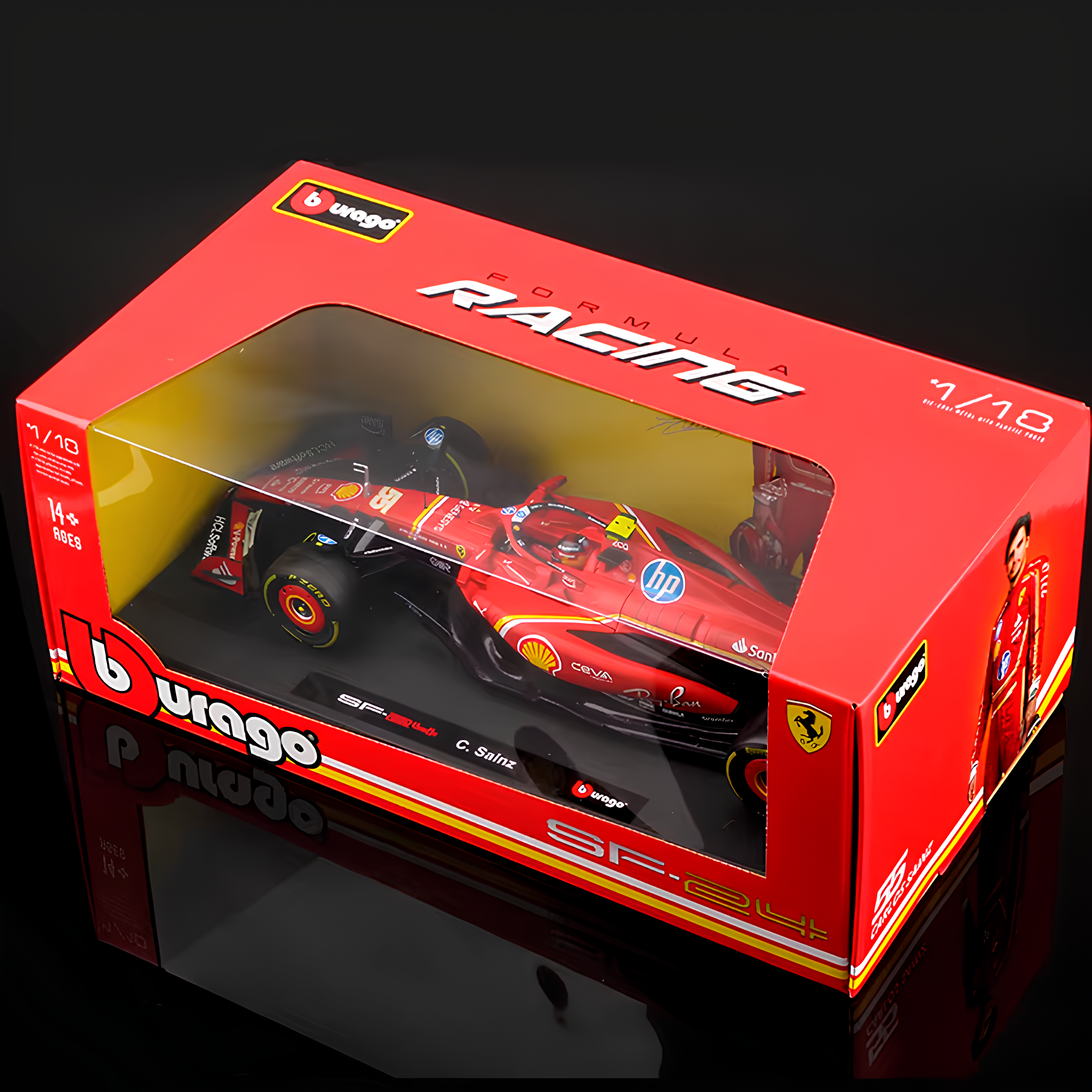 (2024) Die-cast Fórmula 1 Ferrari SF-24 1:18