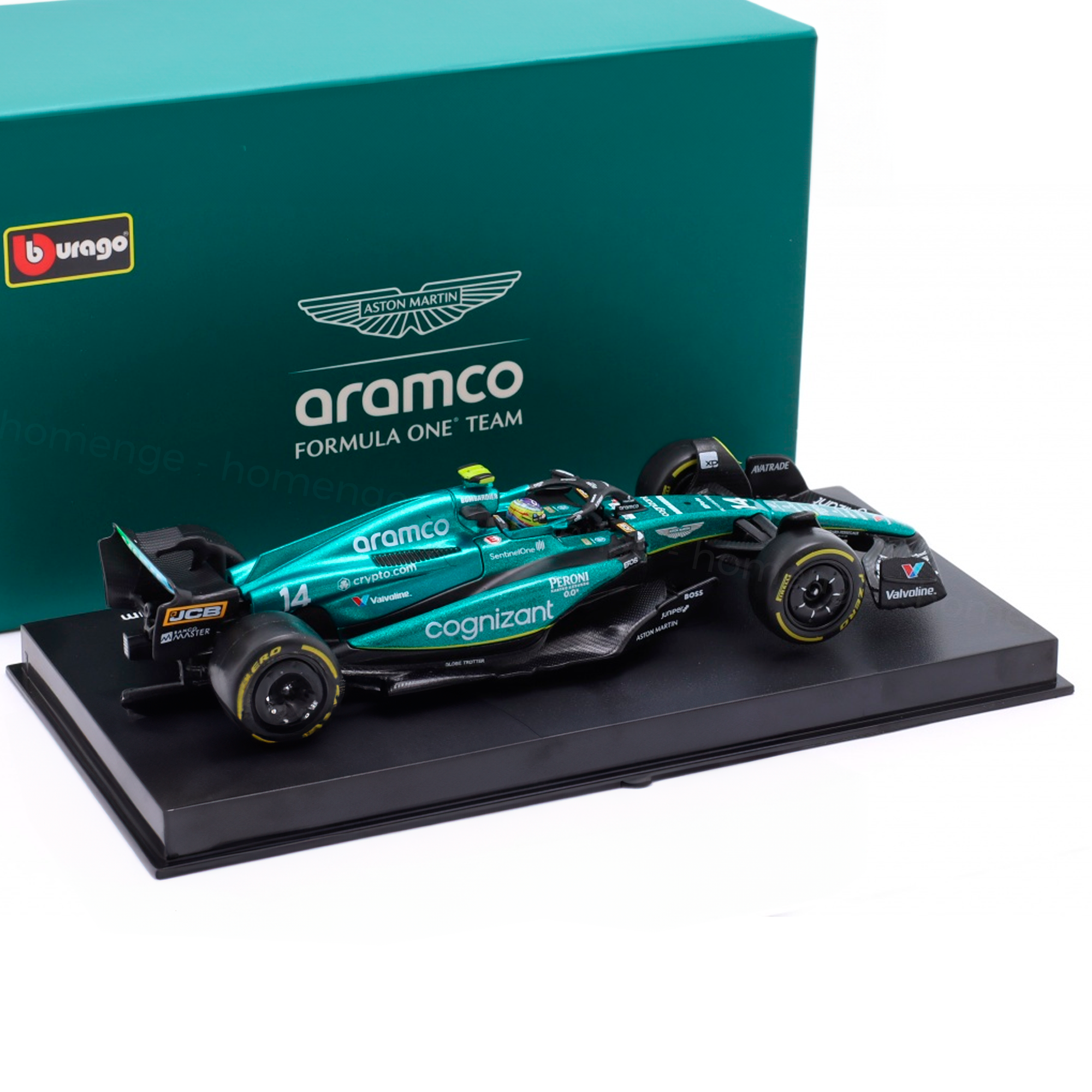 (2023) F1 Die-cast Aston Martin A. AMR23 #14 Fernando Alonso 1:43
