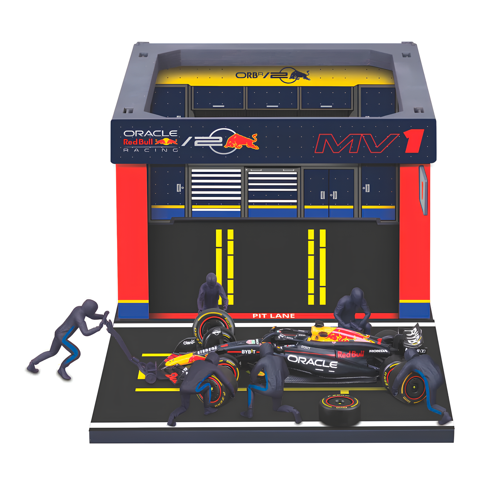 (2024) F1 Die-cast Red Bull RB20 Pit Pass #1 Max Verstappen 1:43