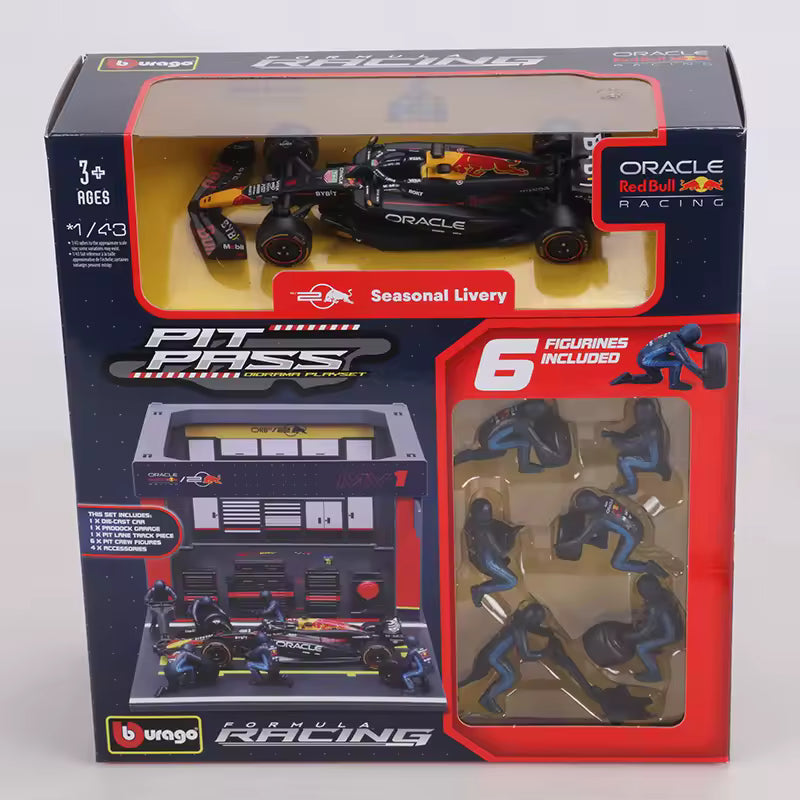 (2024) F1 Die-cast Boxes Pit Pass Escala 1:43