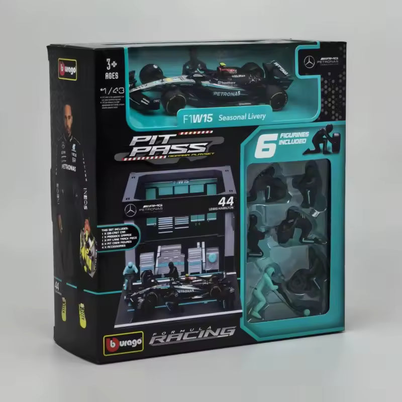 (2024) F1 Die-cast Boxes Pit Pass Escala 1:43