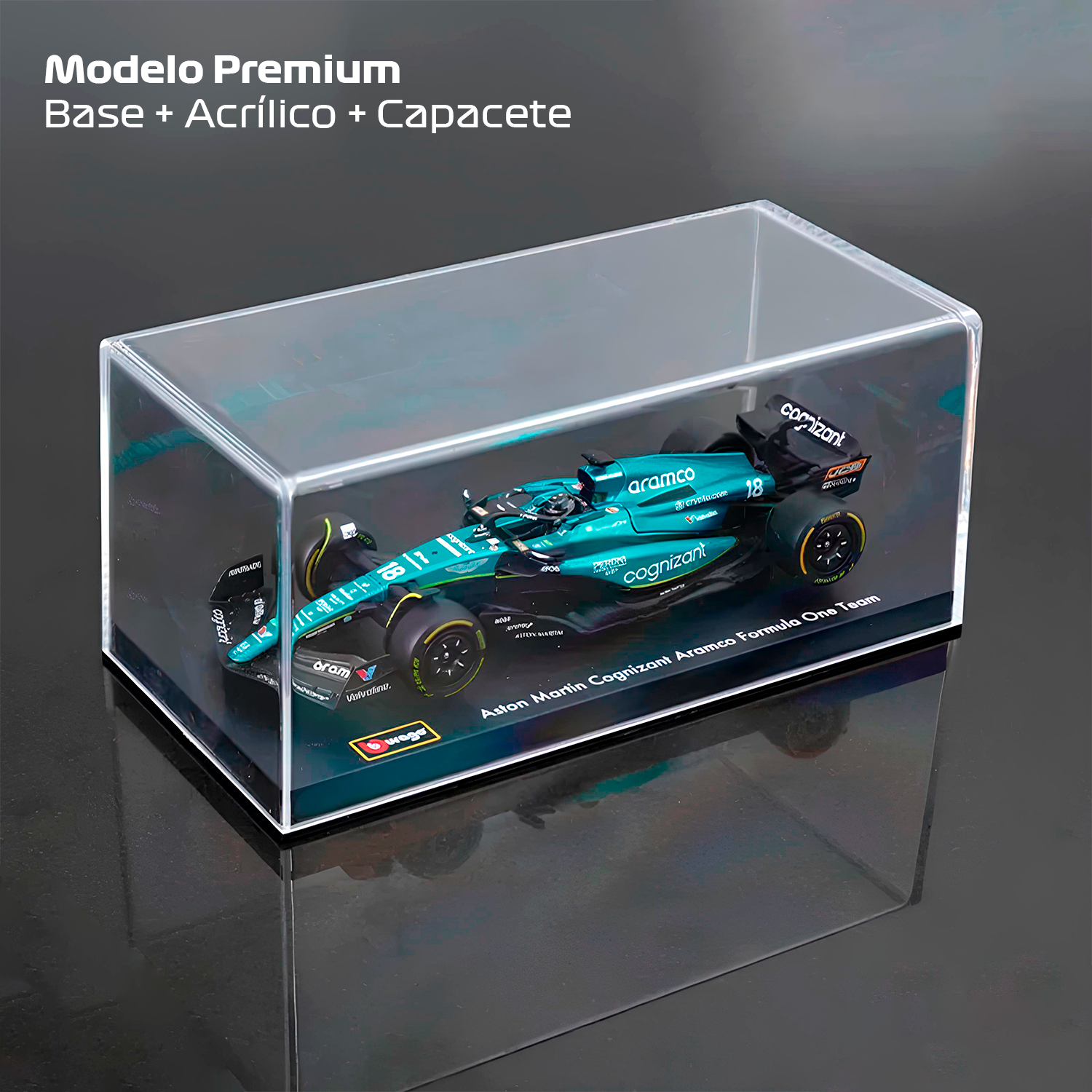 (2023) F1 Die-cast Aston Martin A. AMR23 #18 Lance Stroll 1:43