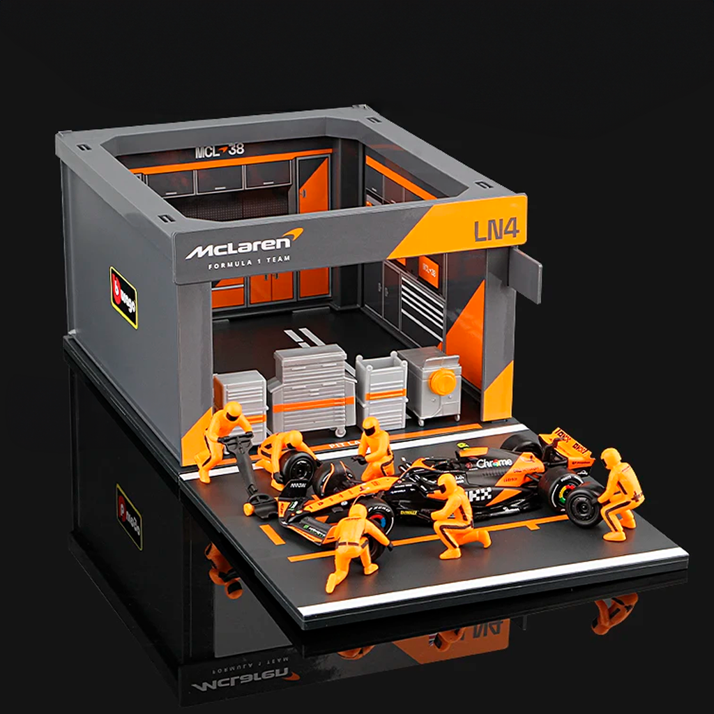 (2024) F1 Die-cast Boxes Pit Pass Escala 1:43