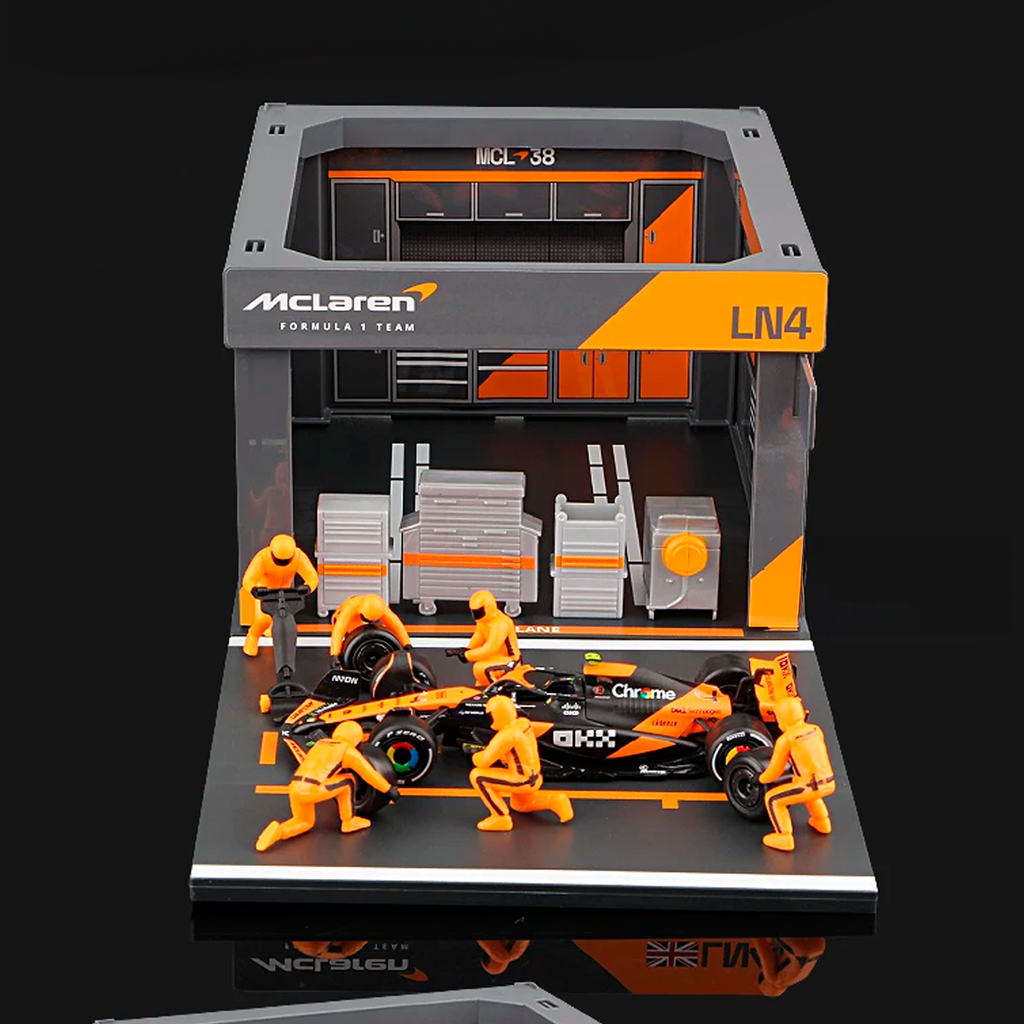 (2024) F1 Die-cast Boxes Pit Pass Escala 1:43