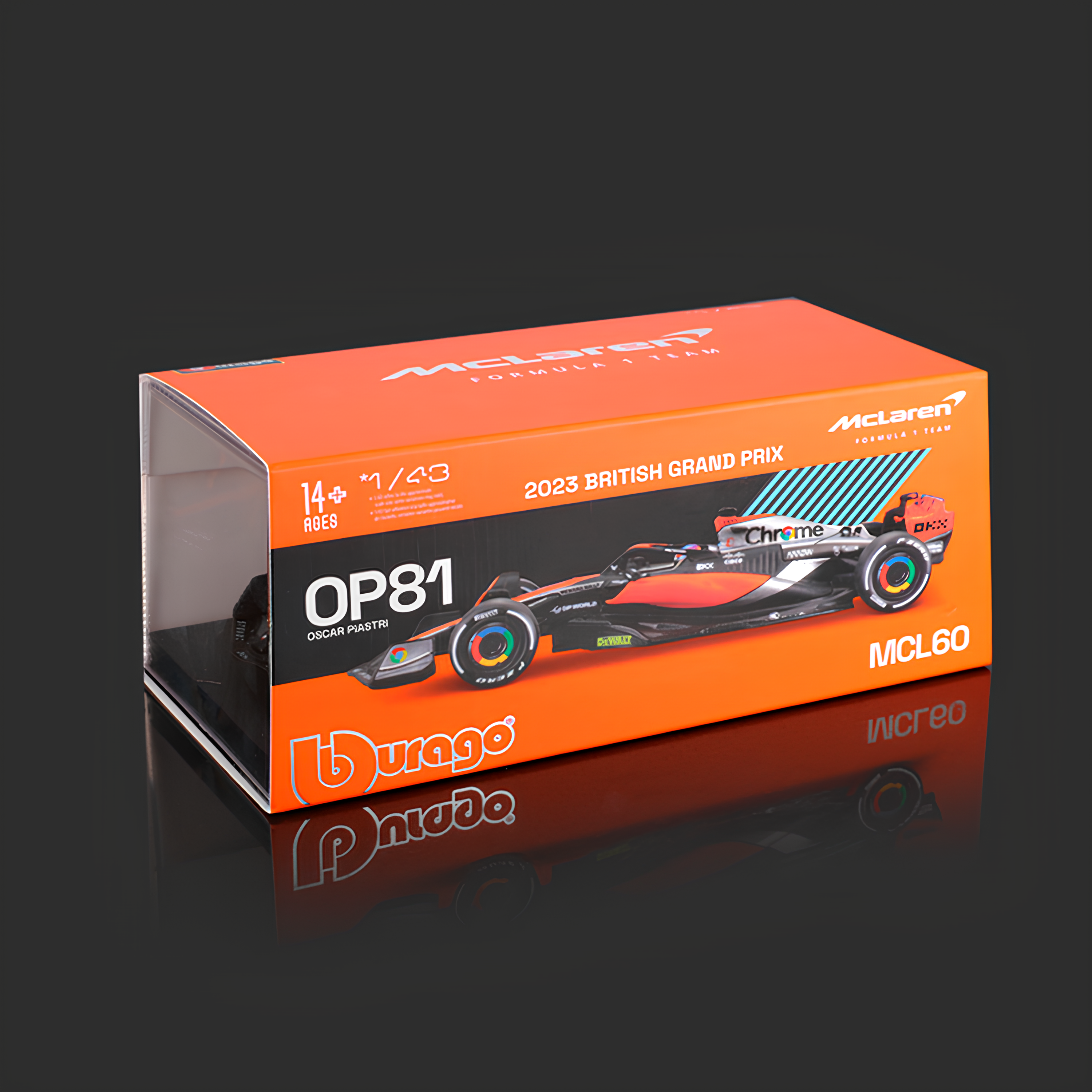 (2023) F1 Die-cast McLaren MCL60 #81 Oscar Piastri 1:43