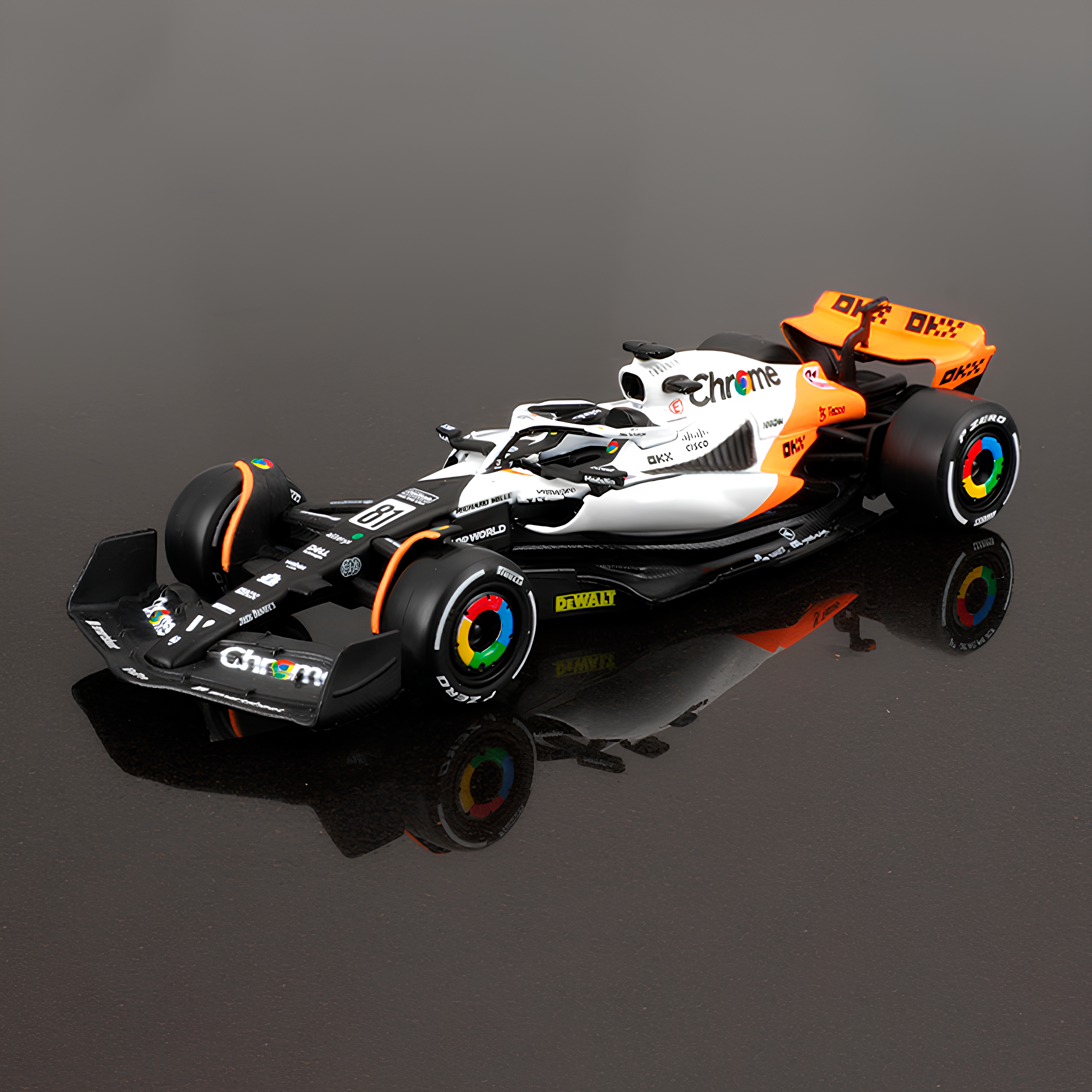 (2023) F1 Die-cast McLaren MCL60 Mônaco 1:43