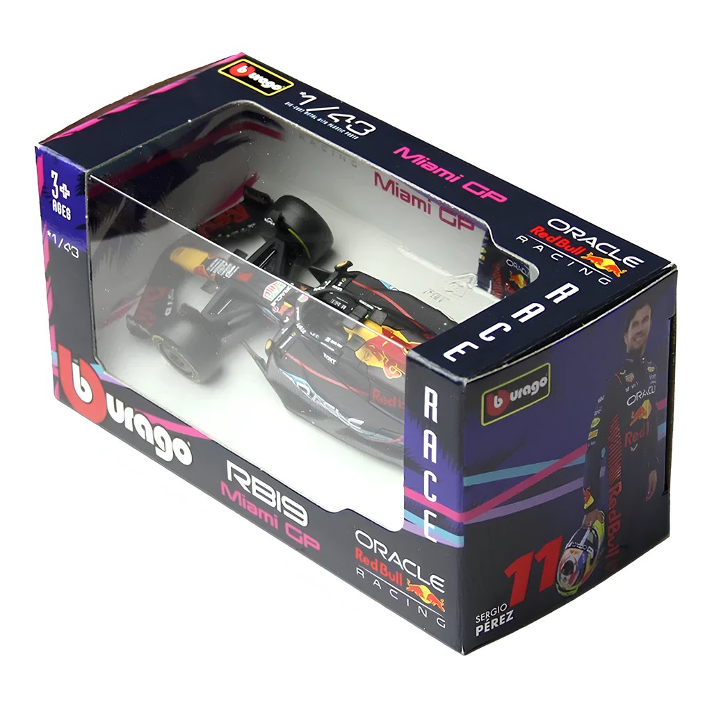 (2023) F1 Die-cast Red Bull Racing RB19 Miami GP #1 Max Verstappen 1:43