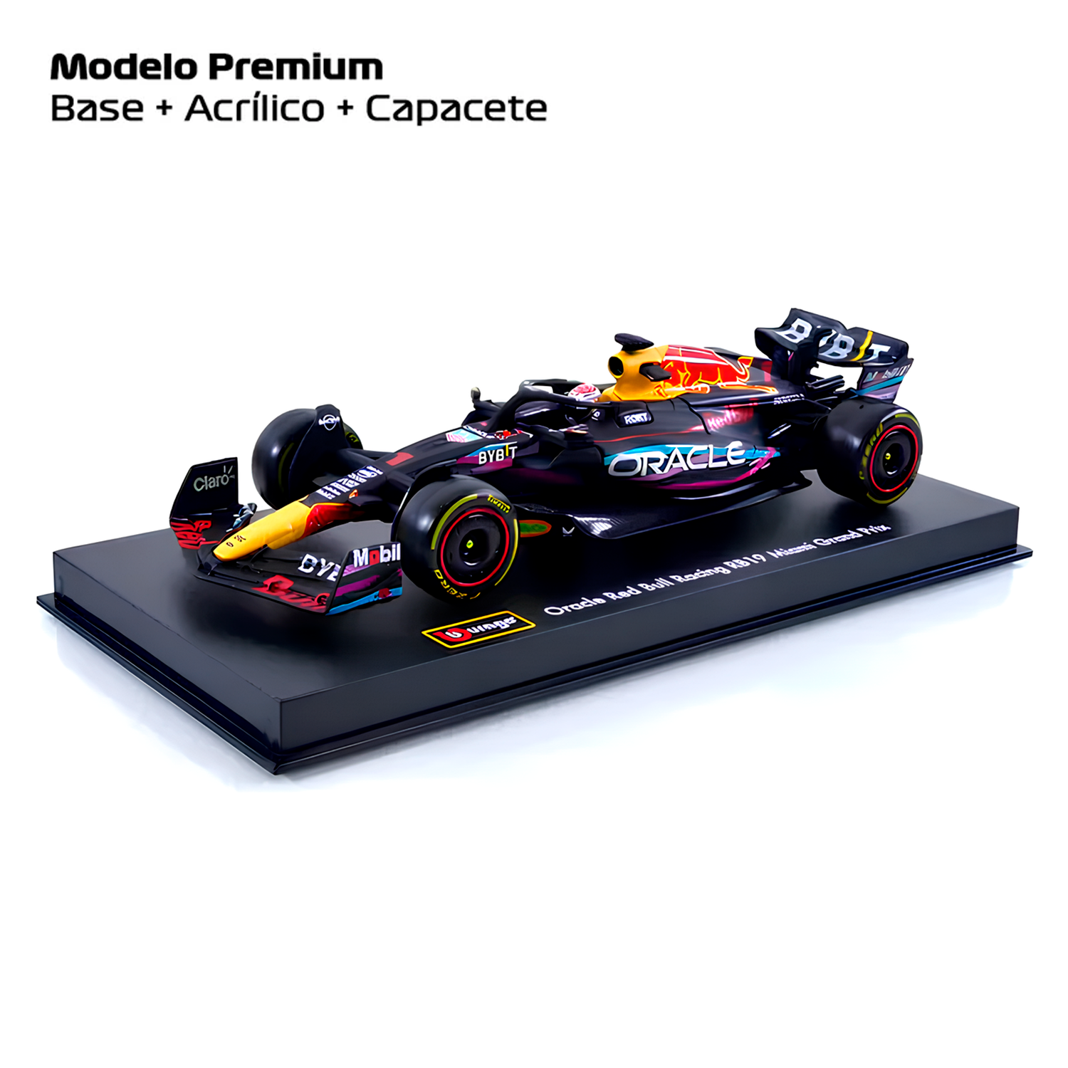 (2023) F1 Die-cast Red Bull Racing RB19 Miami GP #1 Max Verstappen 1:43