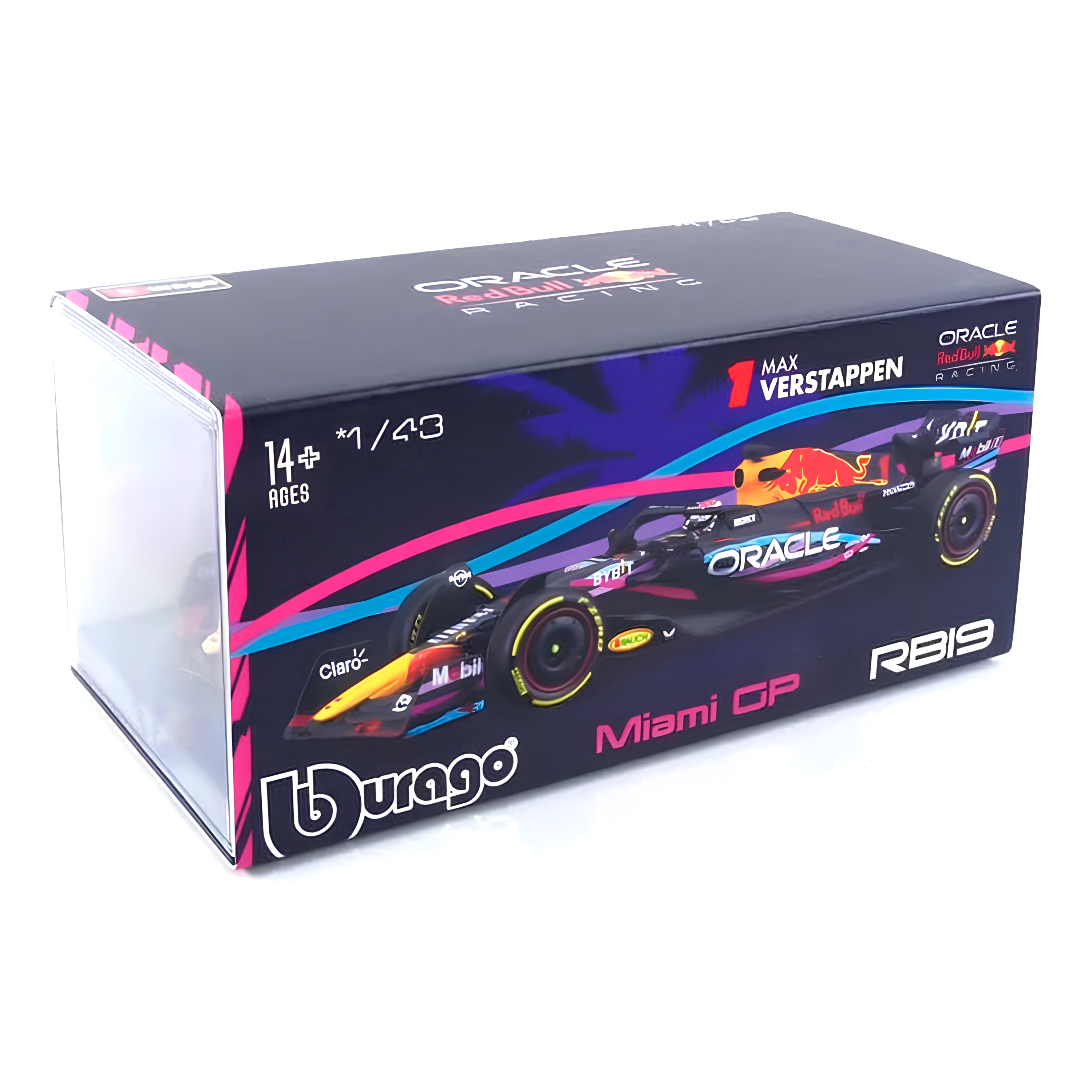 (2023) F1 Die-cast Red Bull Racing RB19 Miami GP #11 Sergio Pérez 1:43