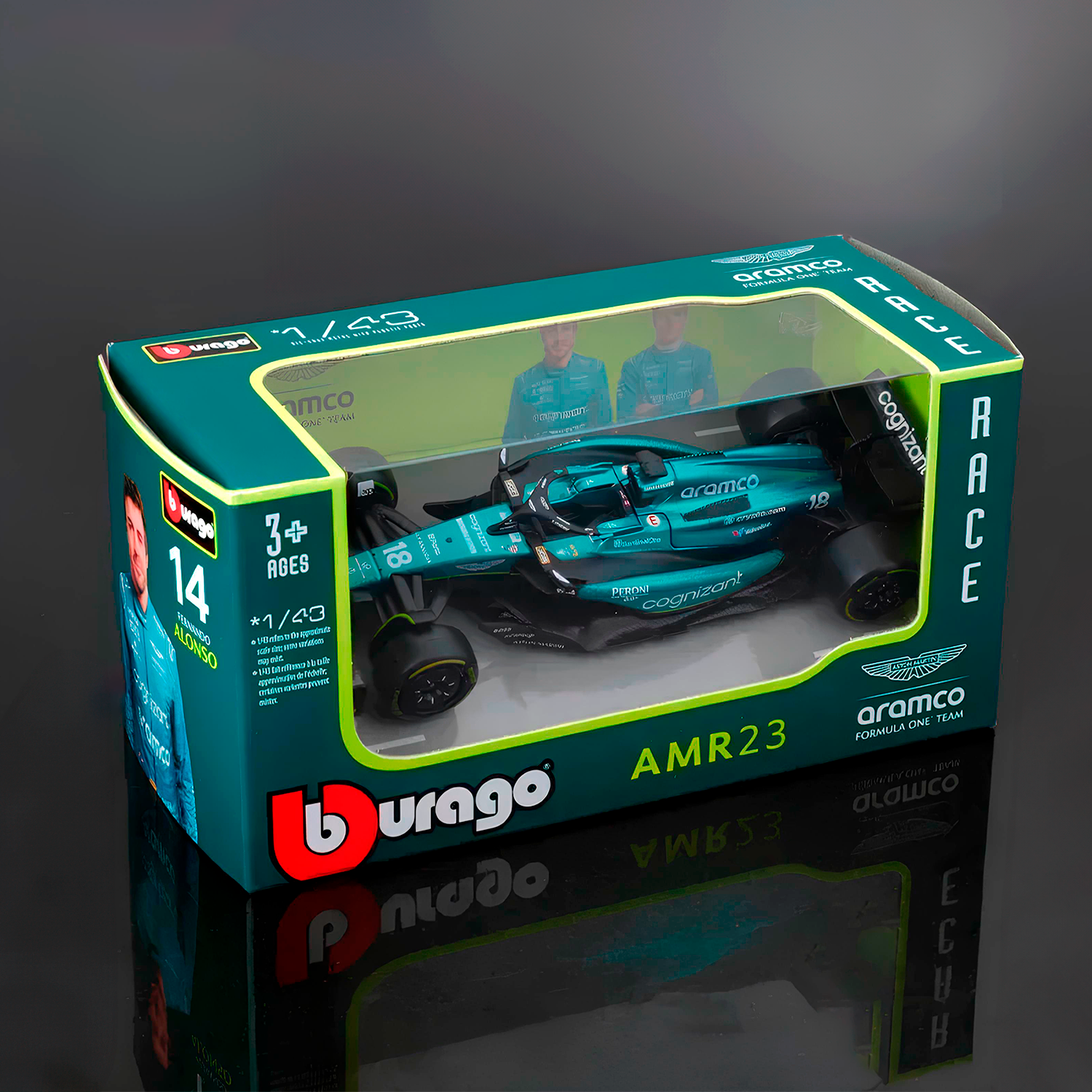 (2023) F1 Die-cast Aston Martin A. AMR23 #18 Lance Stroll 1:43