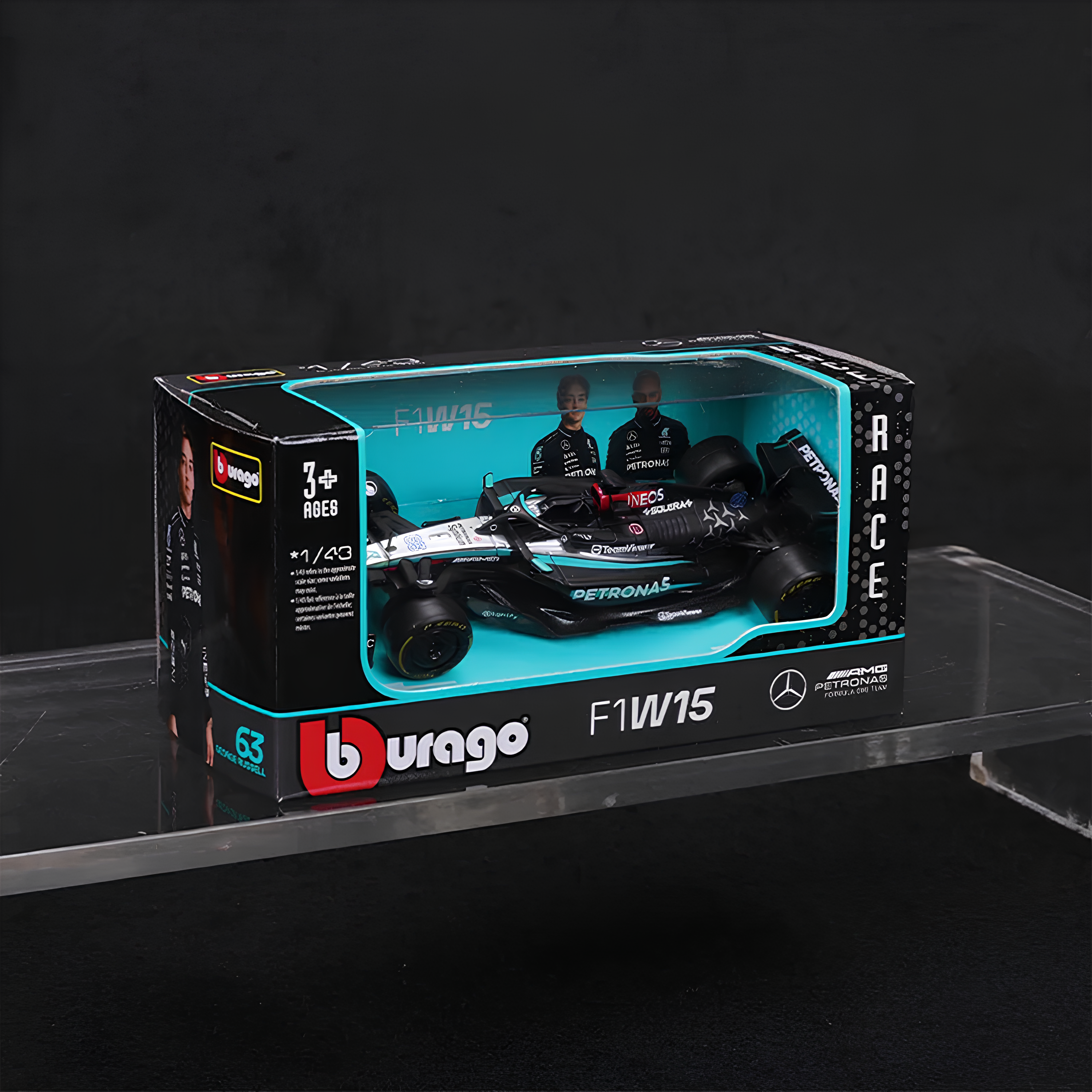 (2024) F1 Die-cast Mercedes W15 Performance 1:43